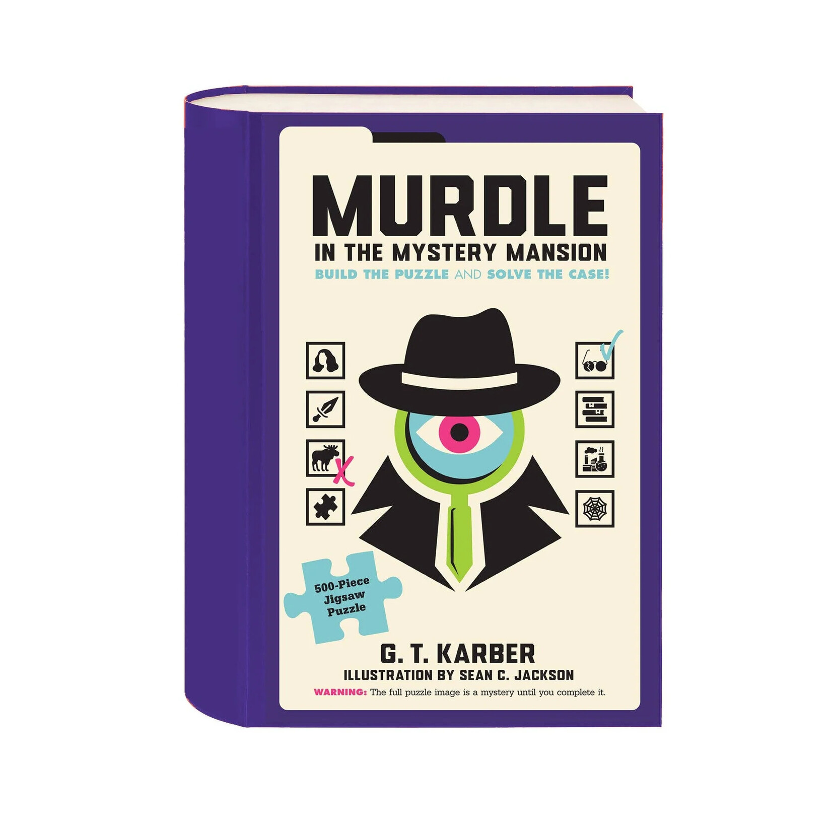 Chronicle Books Murdle in the Mystery Mansion 500pc Jigsaw Puzzle