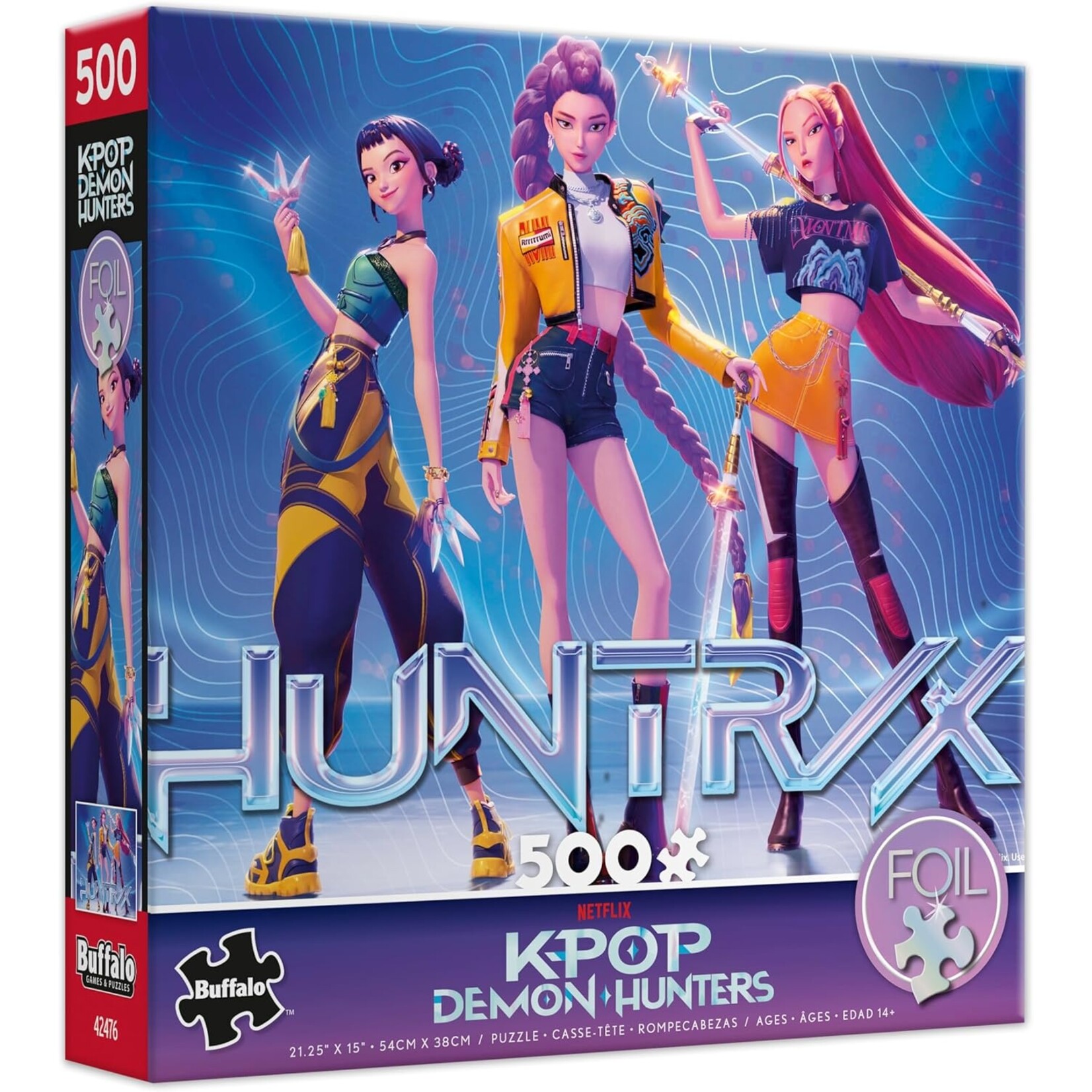 Ceaco K-pop Demon Hunters: Huntrix Foil 500pc