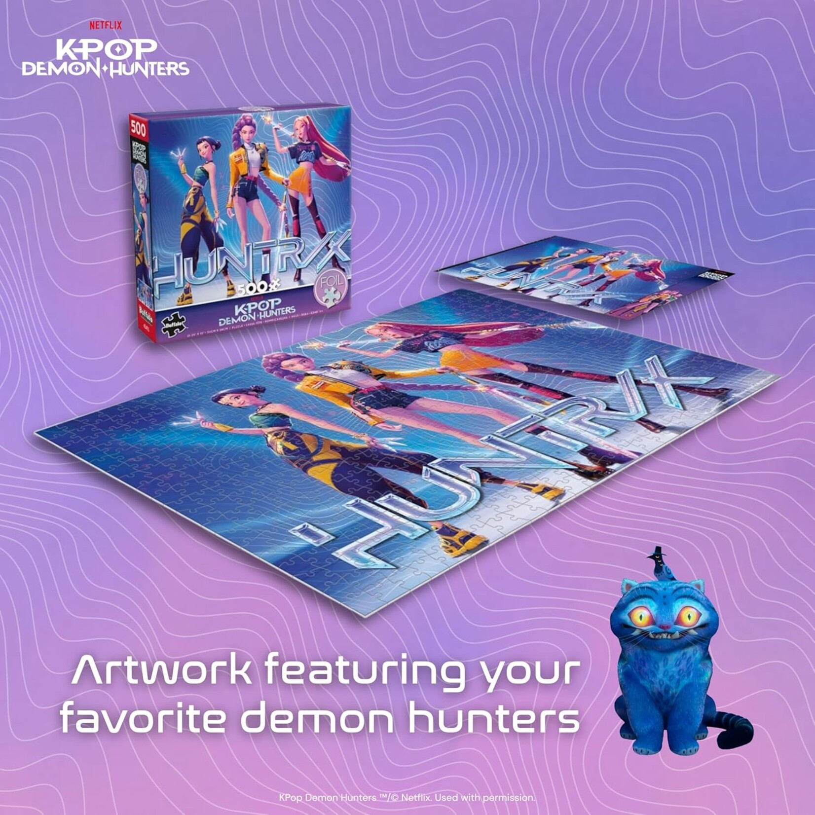Ceaco K-pop Demon Hunters: Huntrix Foil 500pc