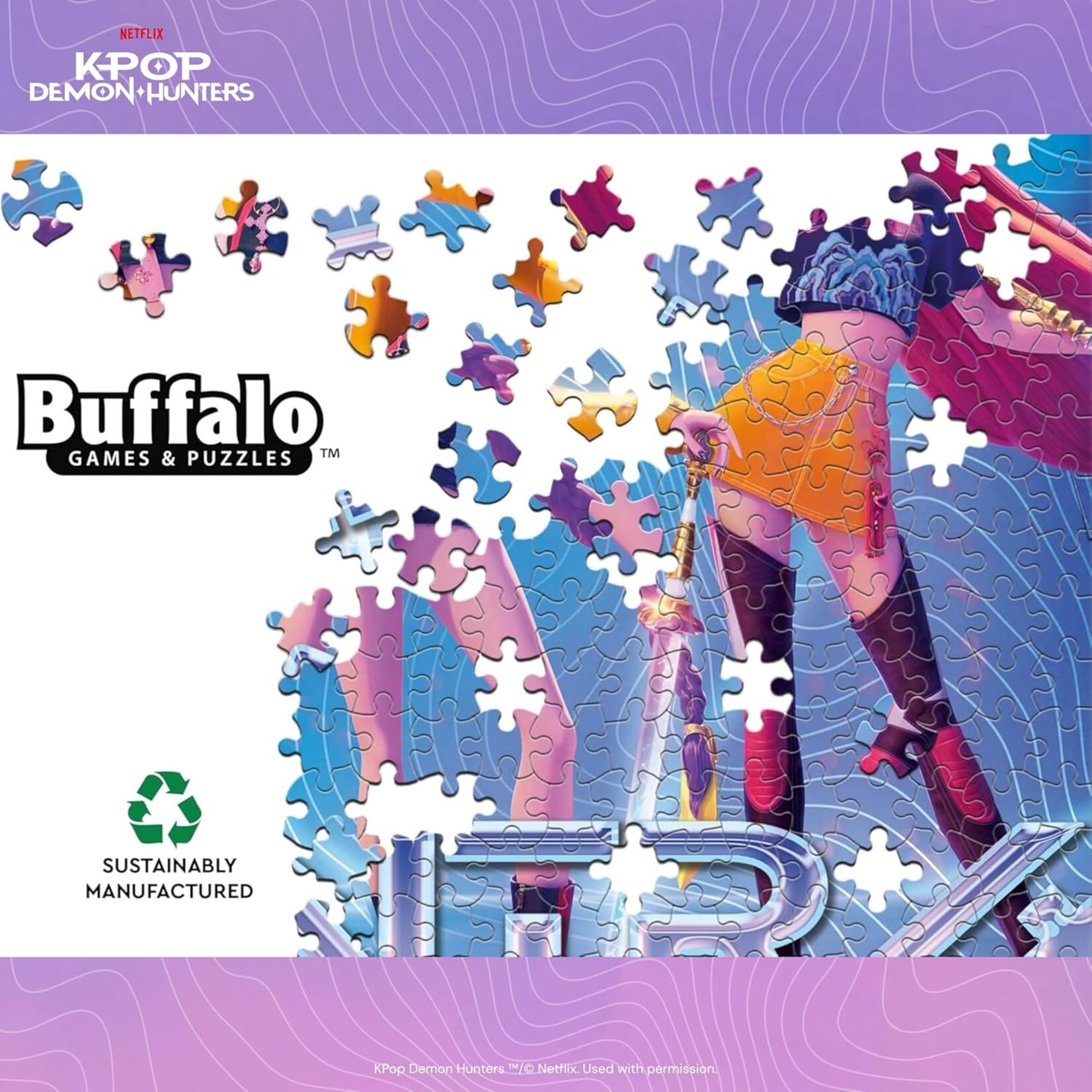 Ceaco K-pop Demon Hunters: Huntrix Foil 500pc