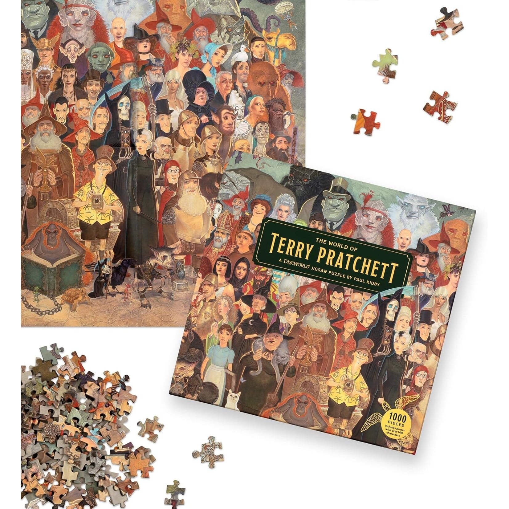 Chronicle Books The World of Terry Pratchett 1000pc Puzzle