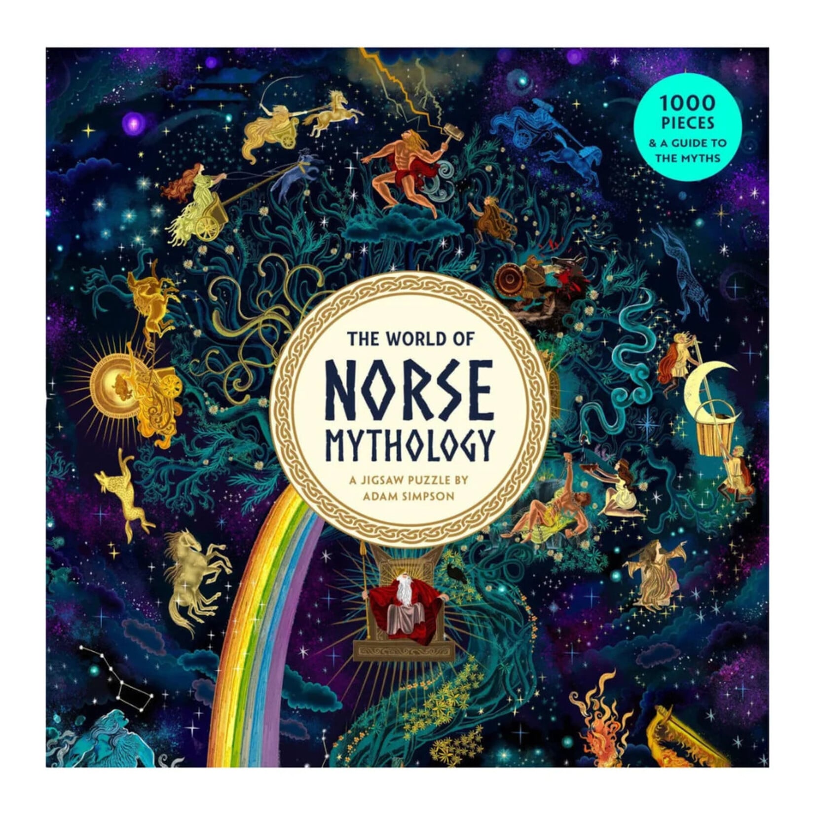 Chronicle Books The World of Norse Mythology 1000pc Puzzle