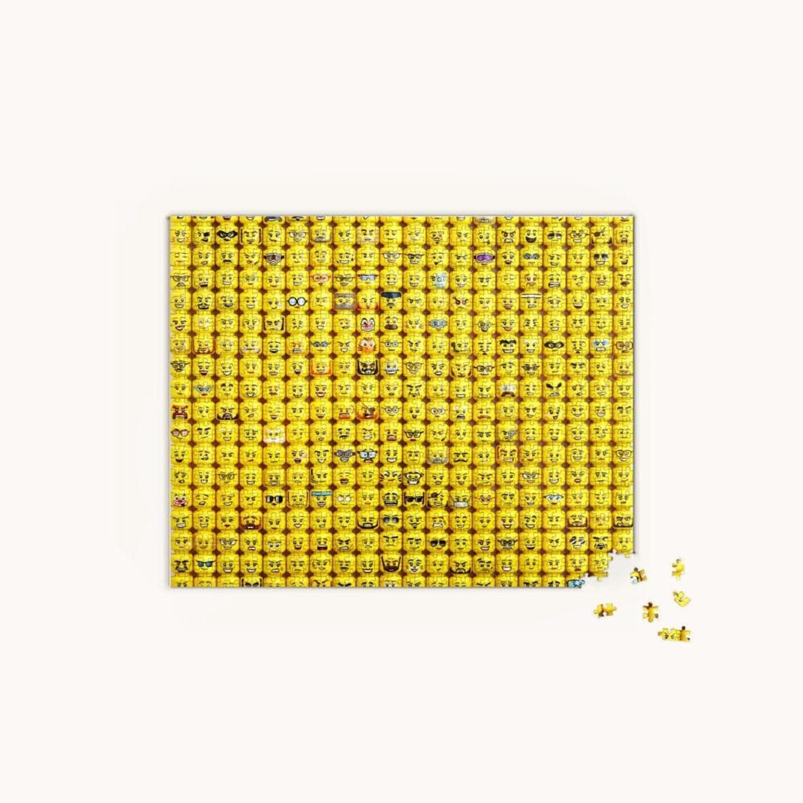 Chronicle Books Lego Minifigure Faces Puzzle 1000pc
