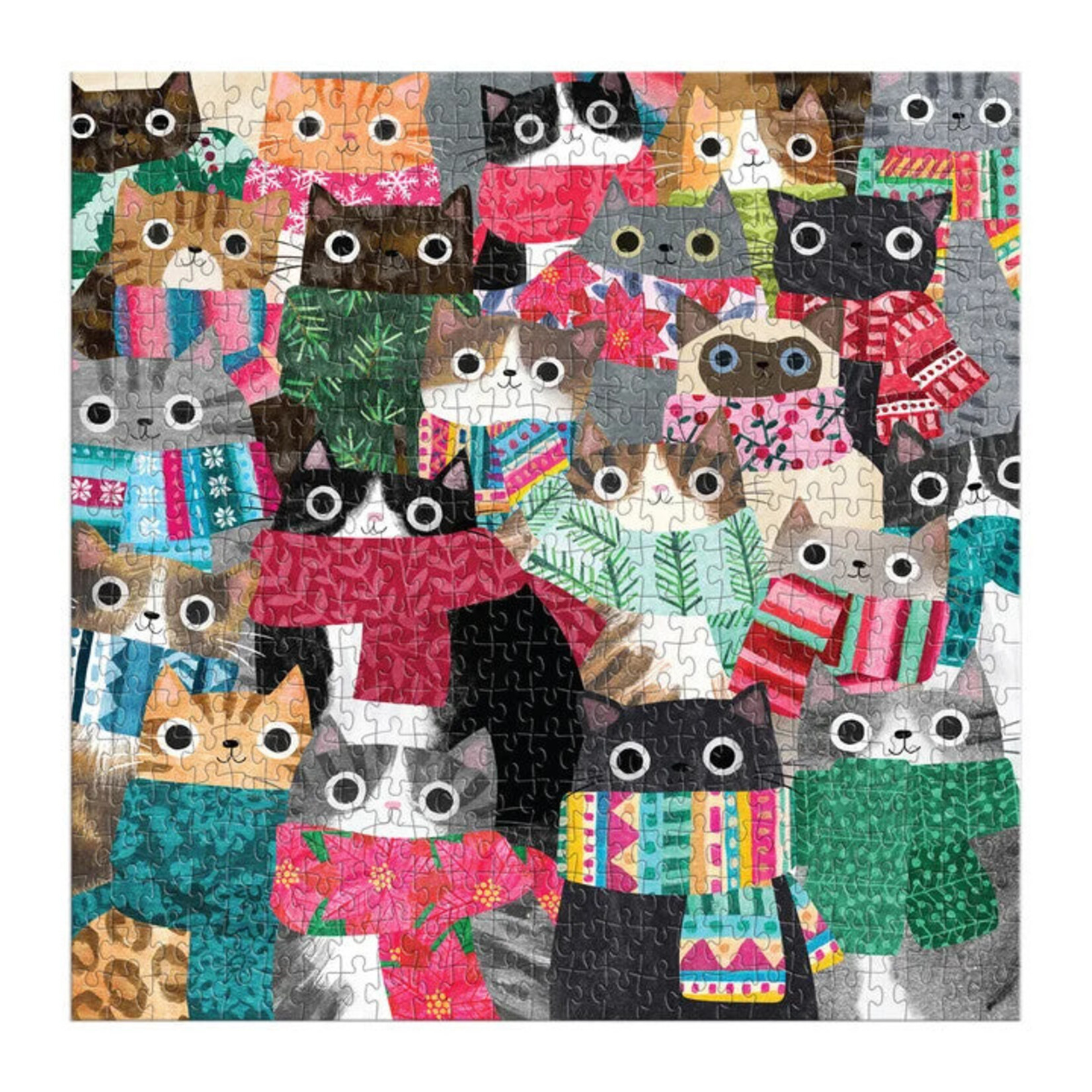 Chronicle Books Wintry Cats 500pc Puzzle