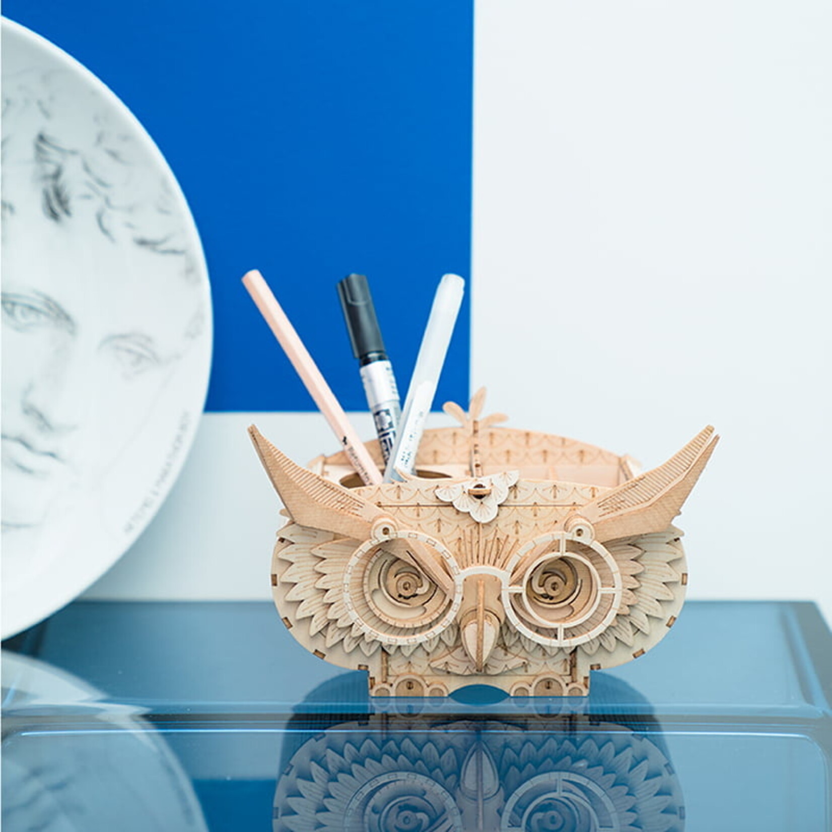 Robotime Owl Storage Box
