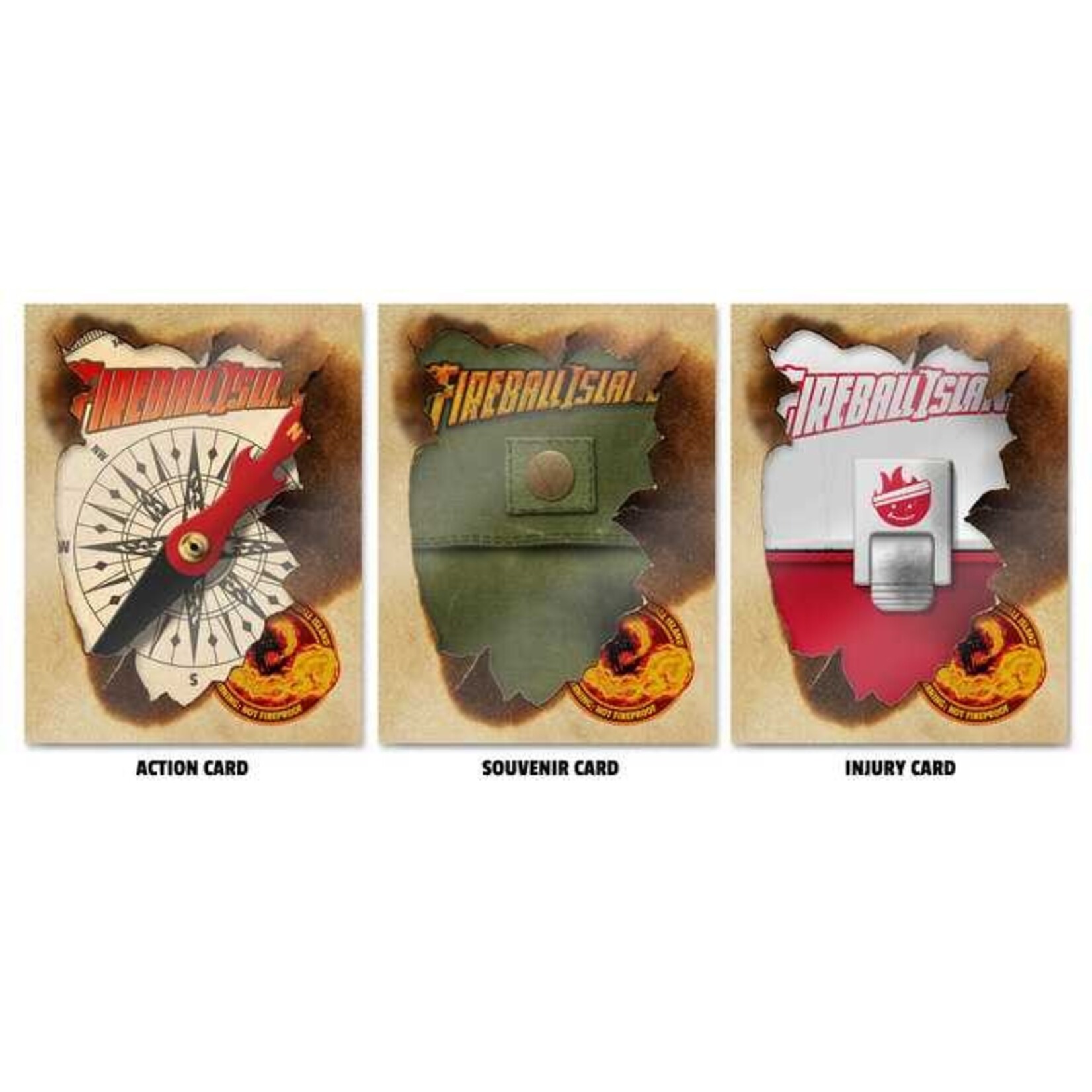 Restoration Games Fireball Island: Custom Card Sleeves (100)