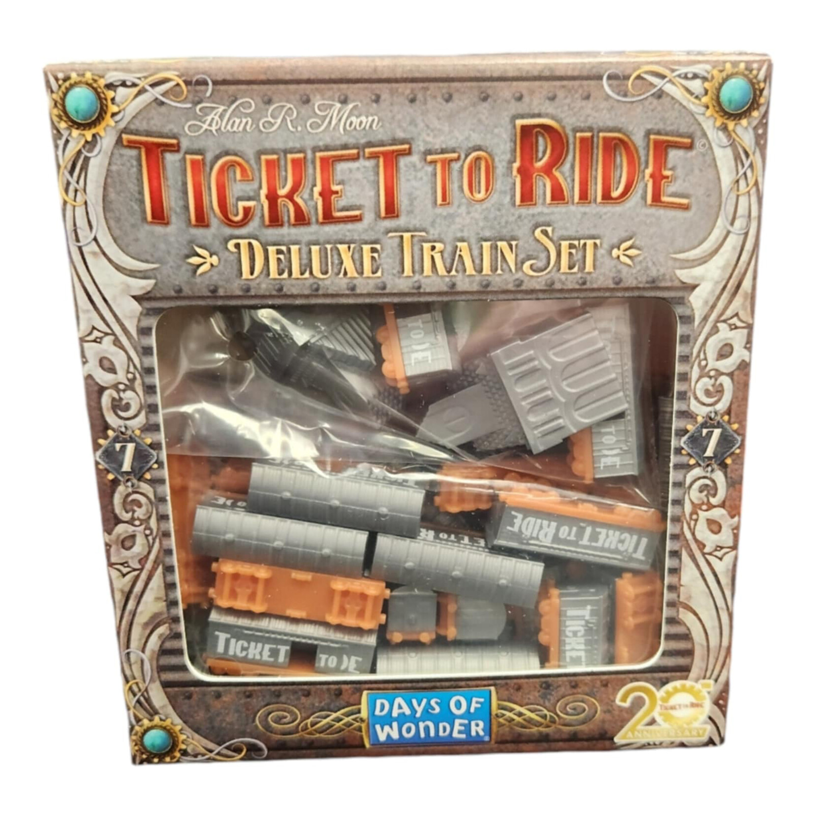 Days of Wonder Ticket to Ride: 20th Anniversary Deluxe Train Set 7