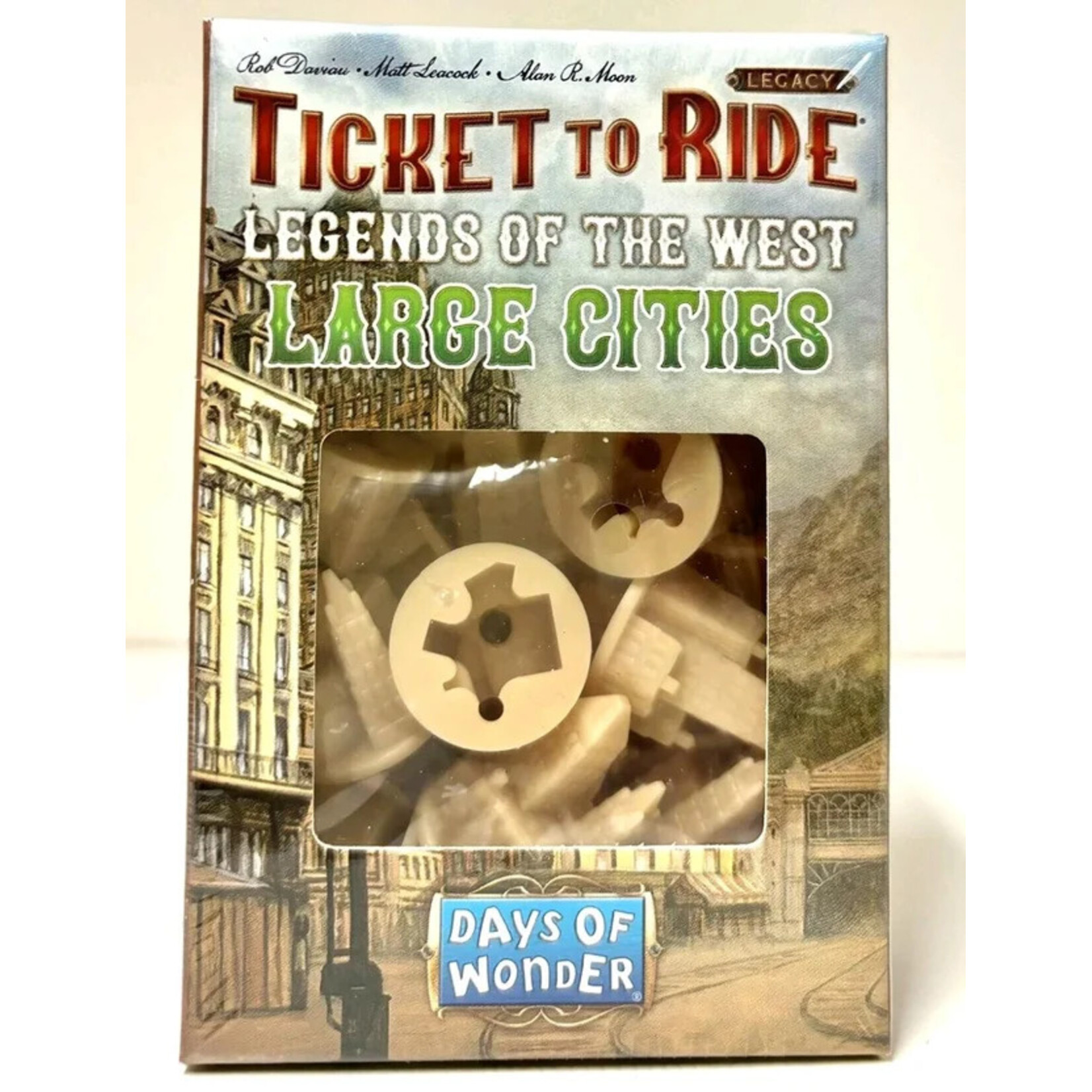 Days of Wonder Ticket to Ride Legacy: Legends of the West: Large Cities Promo (FREE WITH LEGENDS PURCHASE)