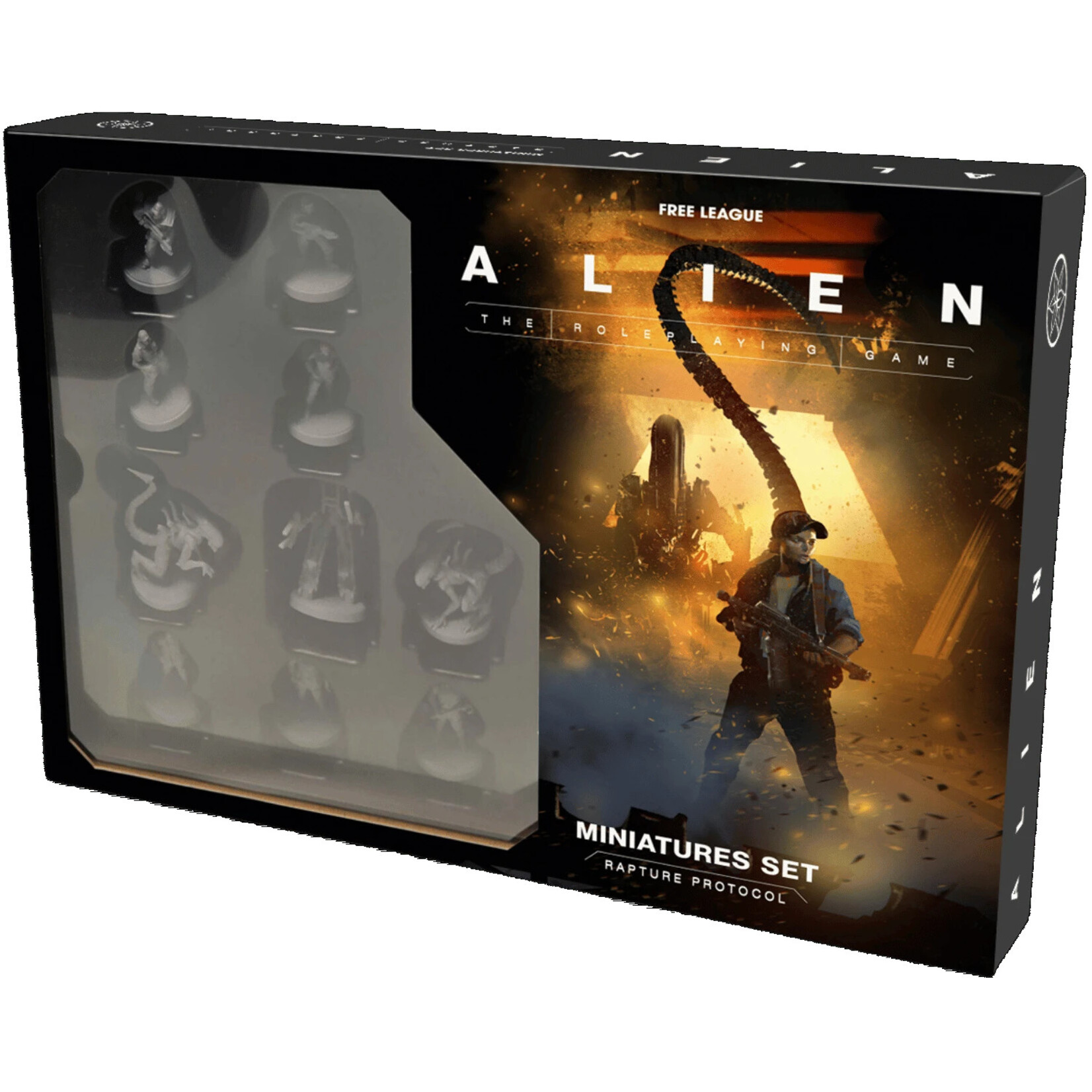 Free League Publishing ALIEN RPG: Miniatures Set: Rapture Protocol
