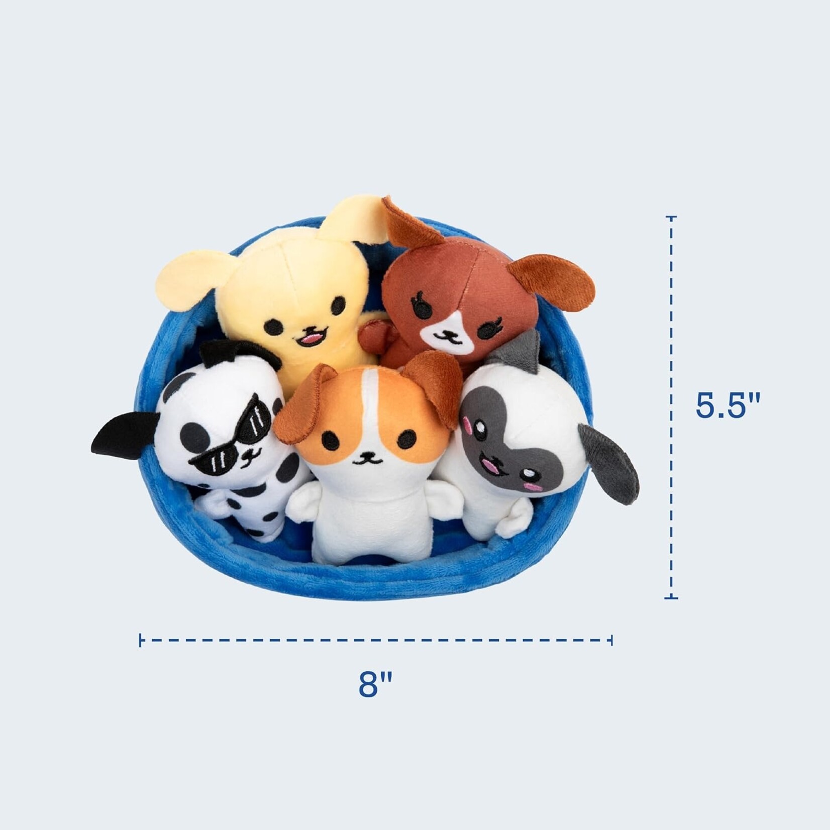 What Do You Meme Emotional Support Puppies By Relatable – A Cuddly Plush Dog Gift Set For All Ages