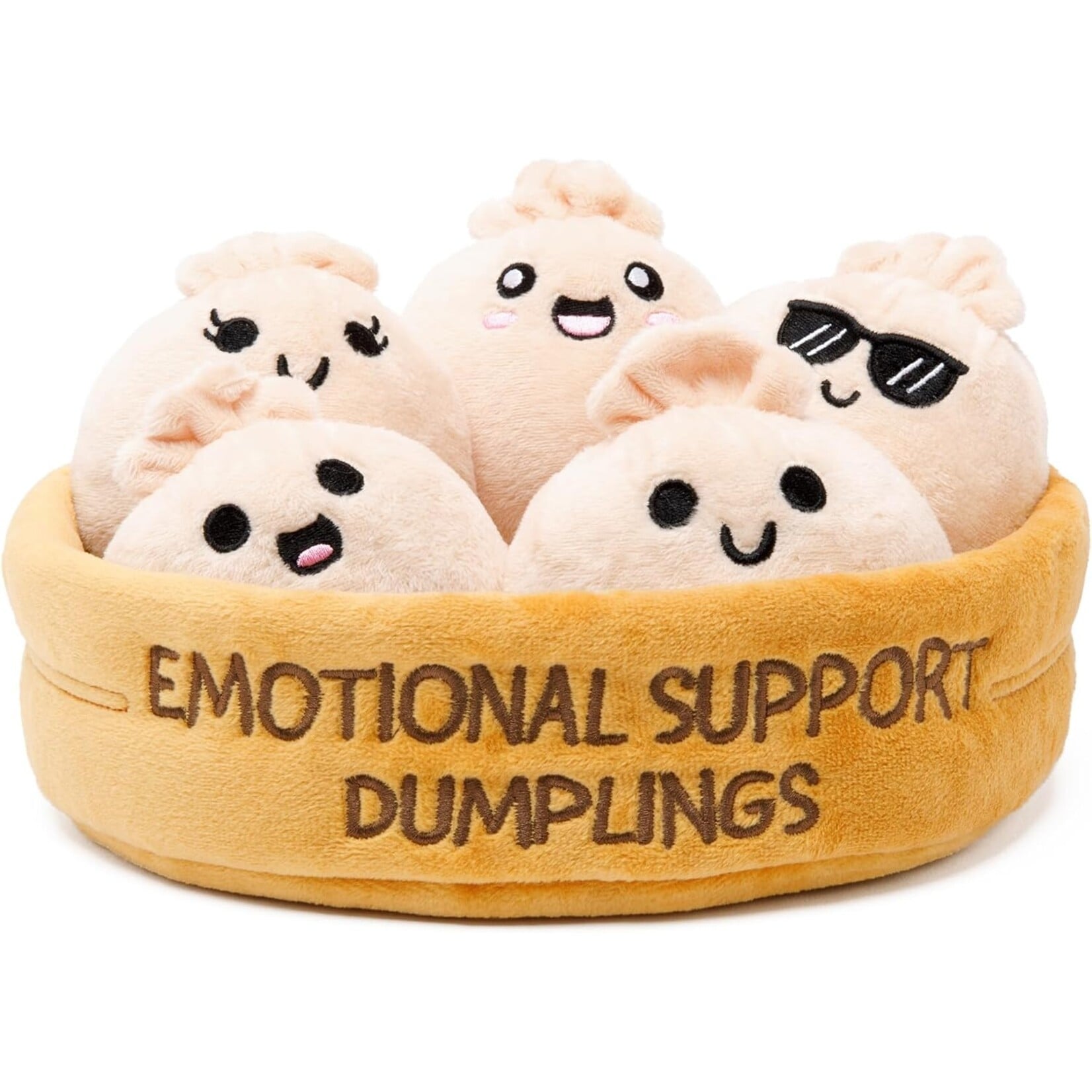 What Do You Meme Emotional Support Dumplings - Set of 5 Plush Dumplings