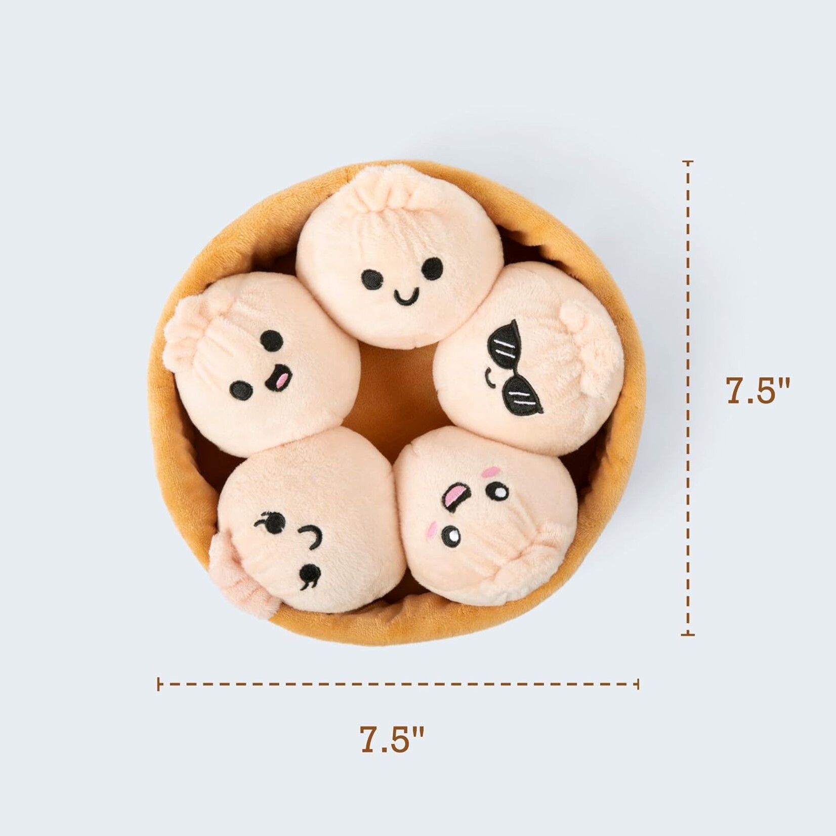What Do You Meme Emotional Support Dumplings - Set of 5 Plush Dumplings
