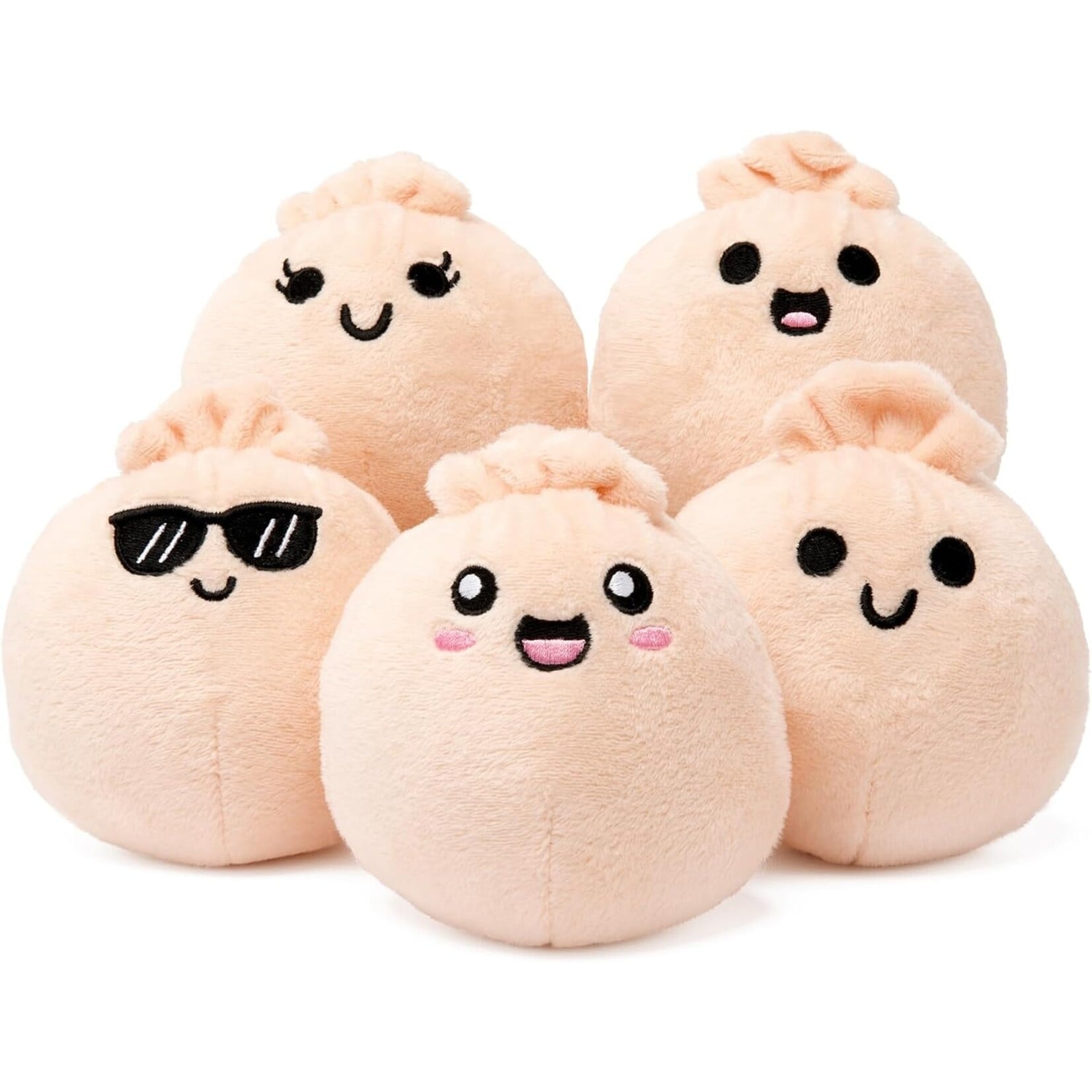 What Do You Meme Emotional Support Dumplings - Set of 5 Plush Dumplings