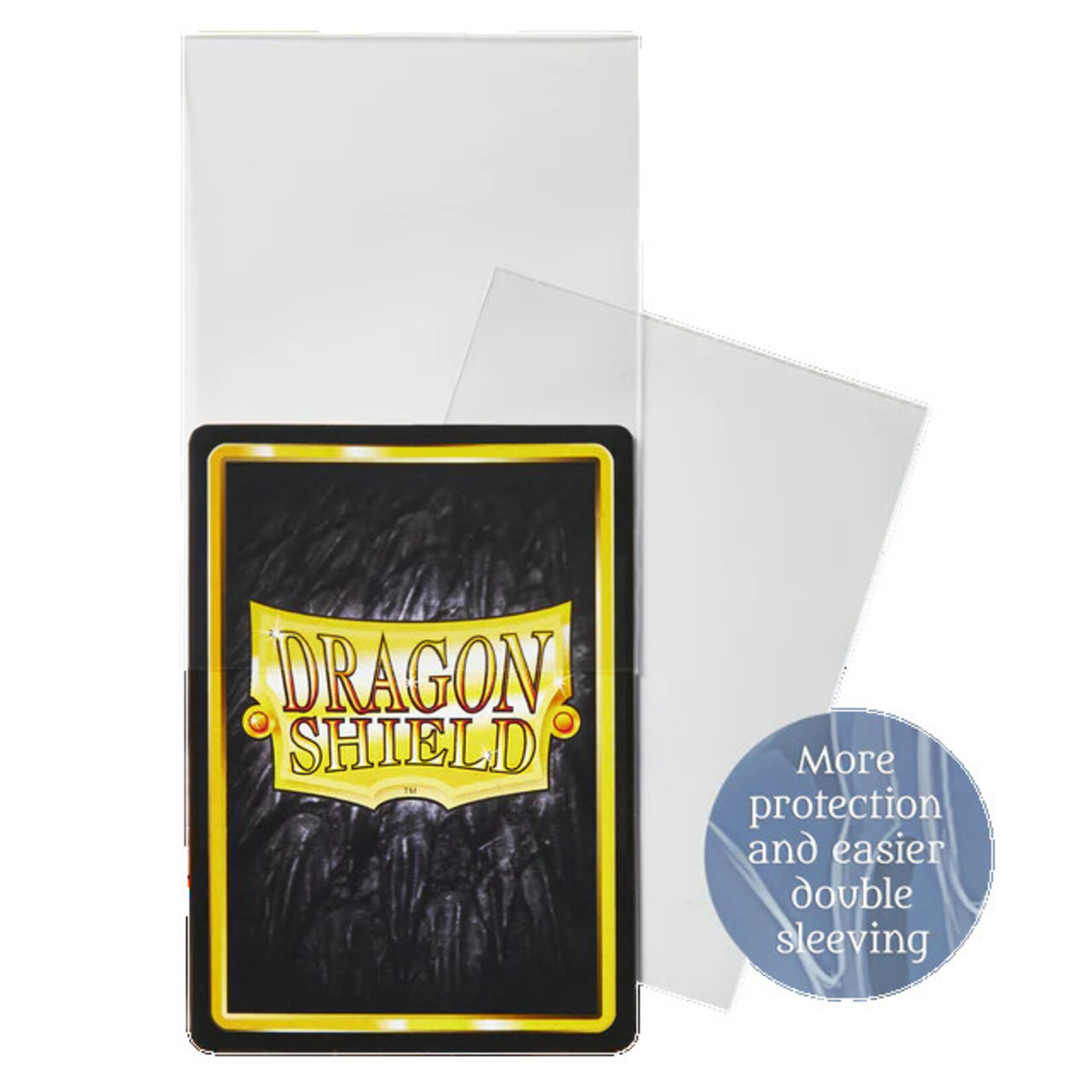 ARCANE TINMEN Dragon Shield: Thick Perfect Fit: (100) Inner Sleeves Clear