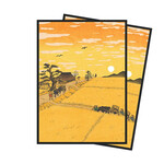 Arcane Fortress Ukiyo-E Collection: Dusk over Edo Matte Sleeves (100)