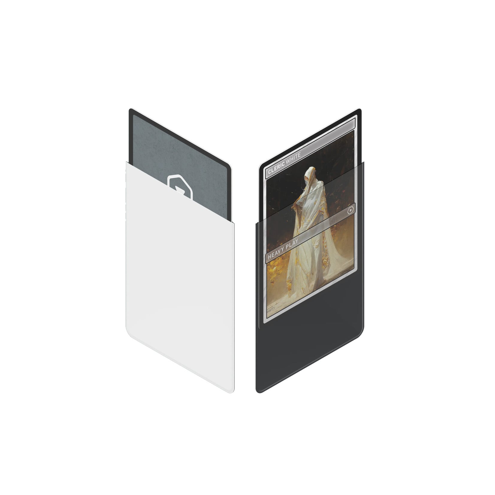 Heavy Play LLC CURV Sleeves Standard: Cleric White (100)