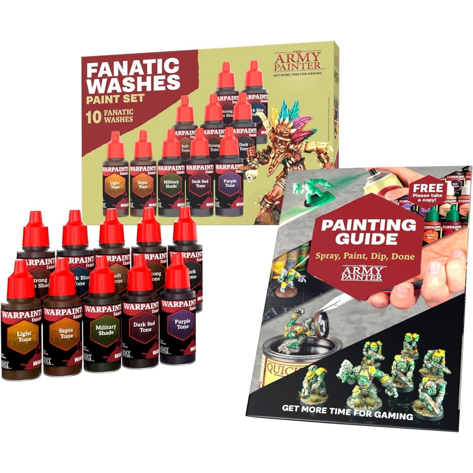 The Army Painter Warpaints Fanatic: Washes Set