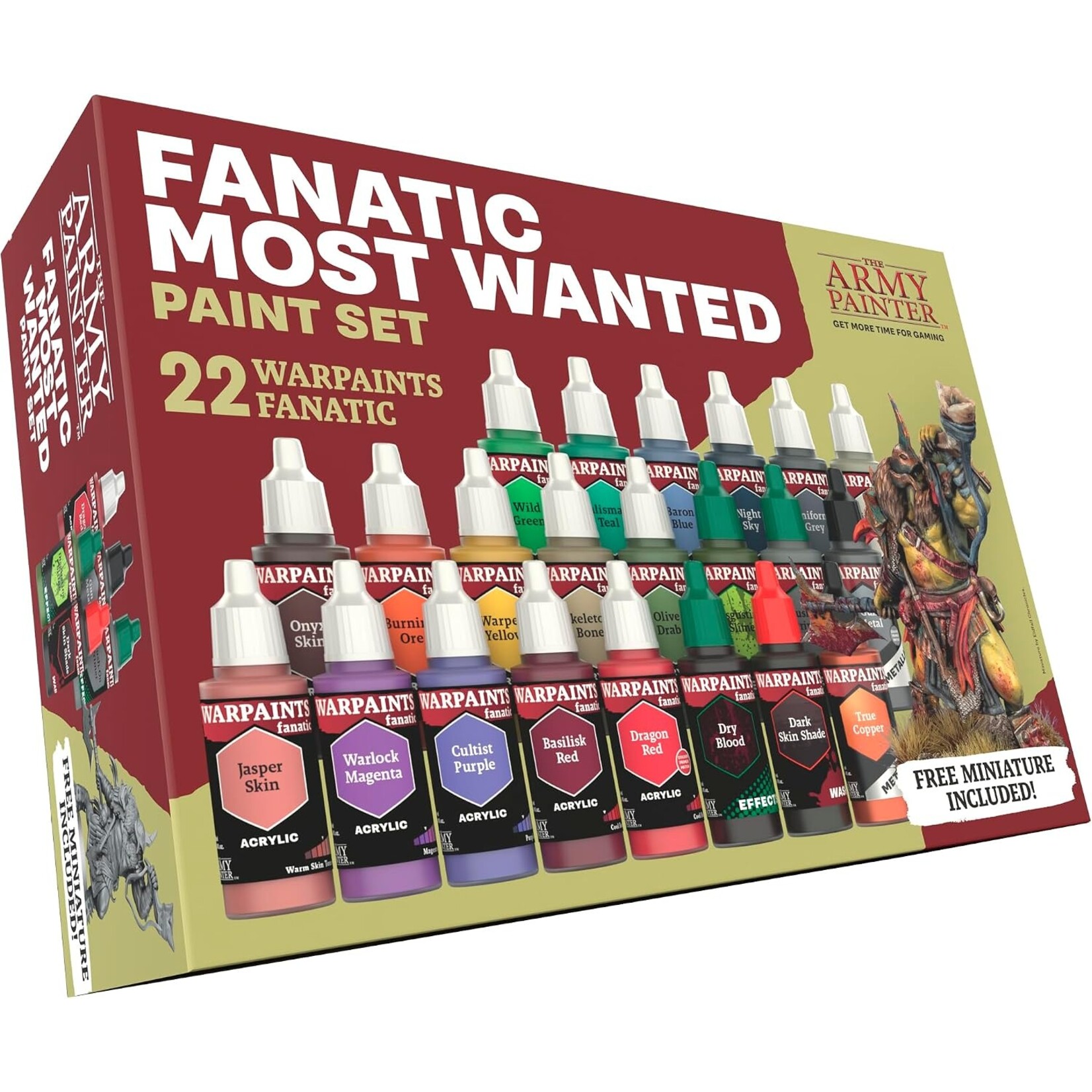 Reaper Minis Warpaints Fanatic: Most Wanted Paint Set