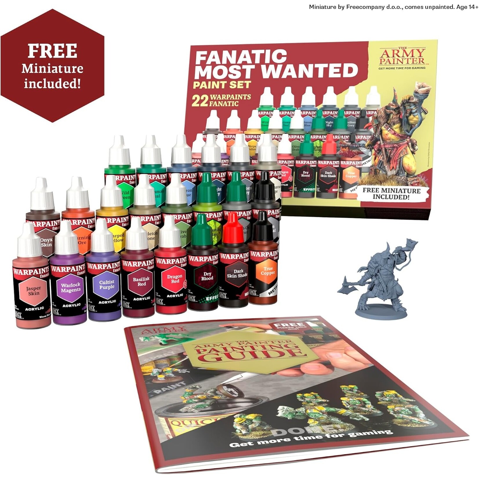 Reaper Minis Warpaints Fanatic: Most Wanted Paint Set