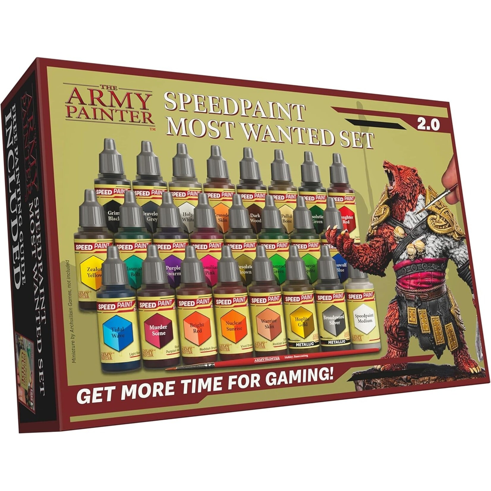 Army Painter Warpaints: Speedpaint Most Wanted Set 2.0