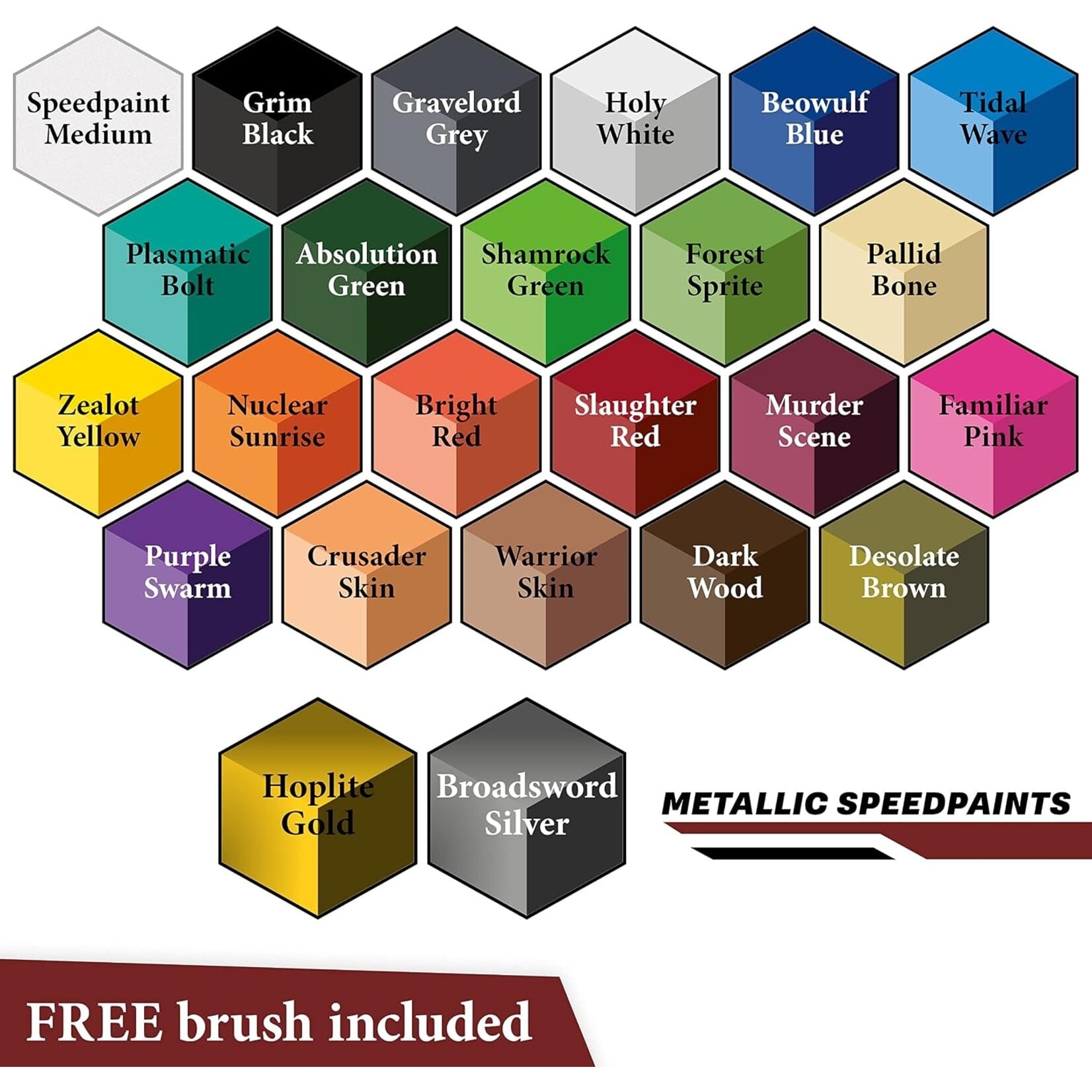 Army Painter Warpaints: Speedpaint Most Wanted Set 2.0