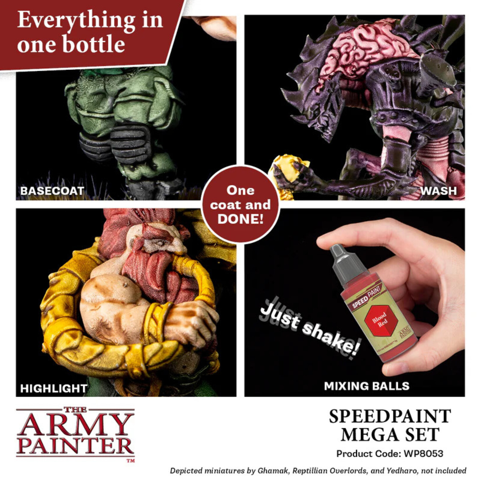 Army Painter Warpaints: Speedpaint Mega Set
