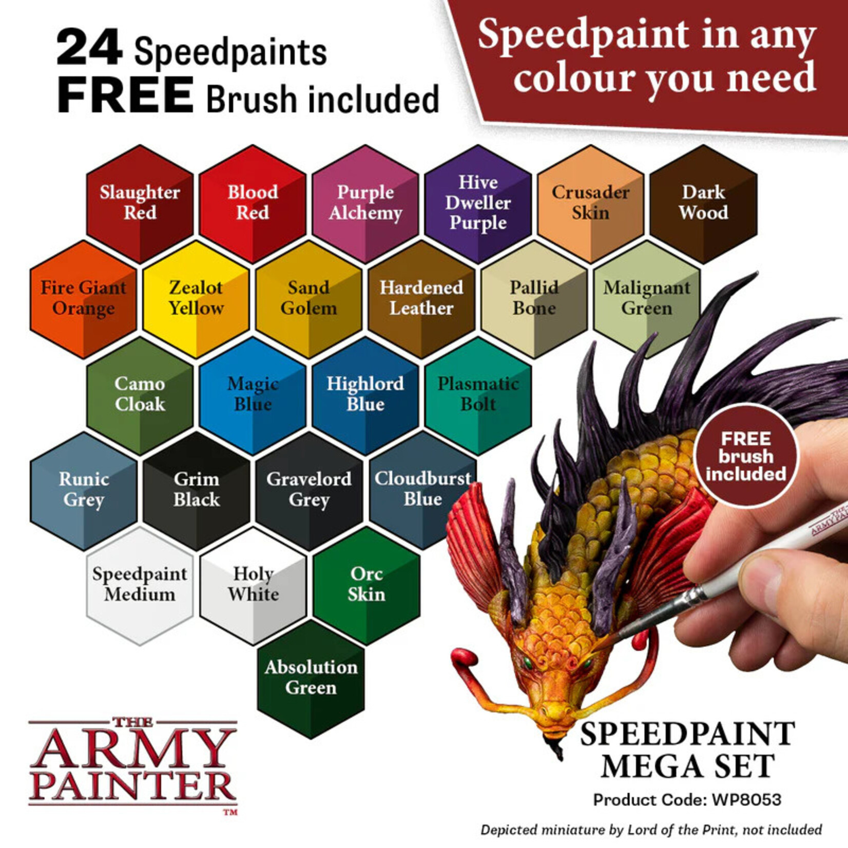 Army Painter Warpaints: Speedpaint Mega Set