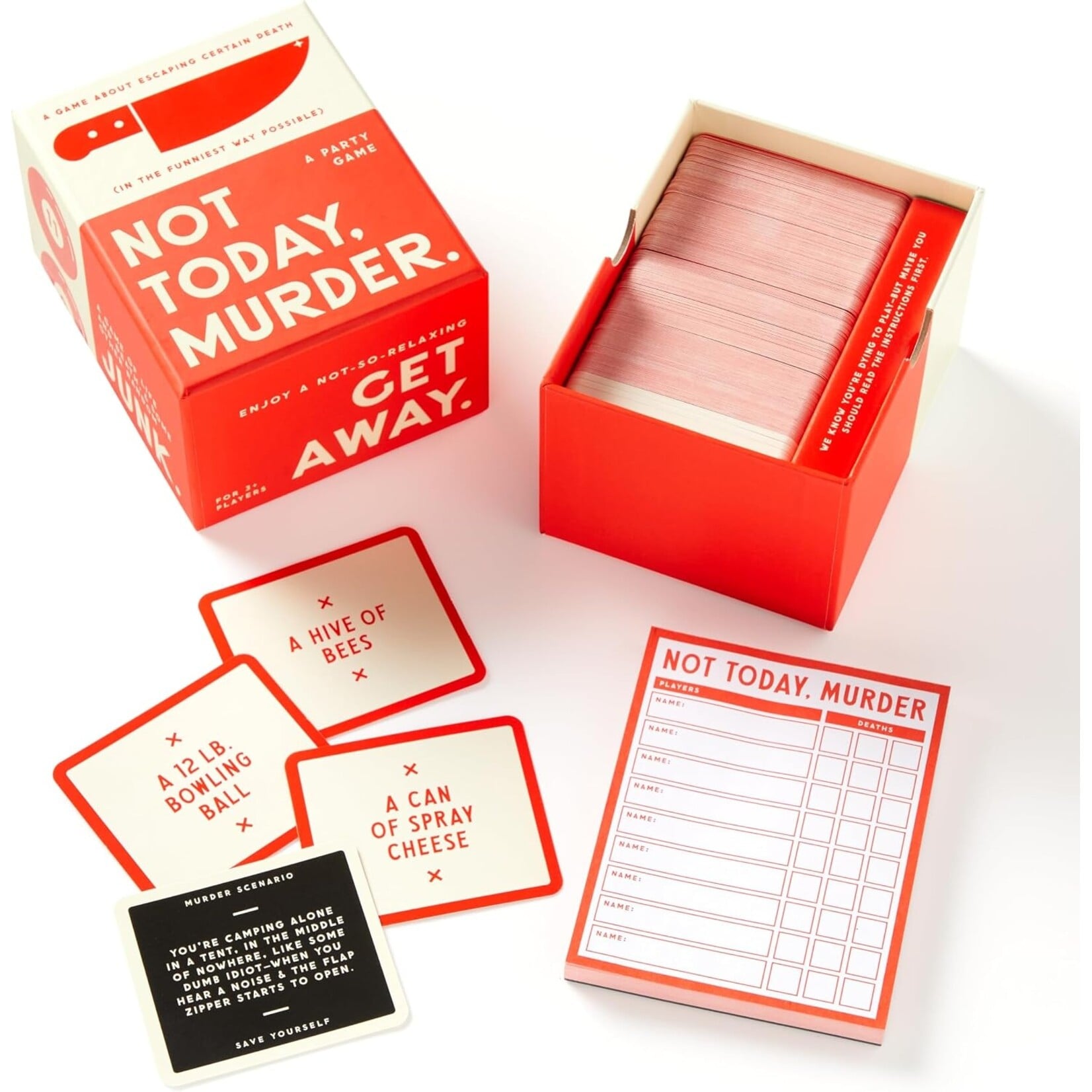 Chronicle Books Brass Monkey Not Today, Murder Game