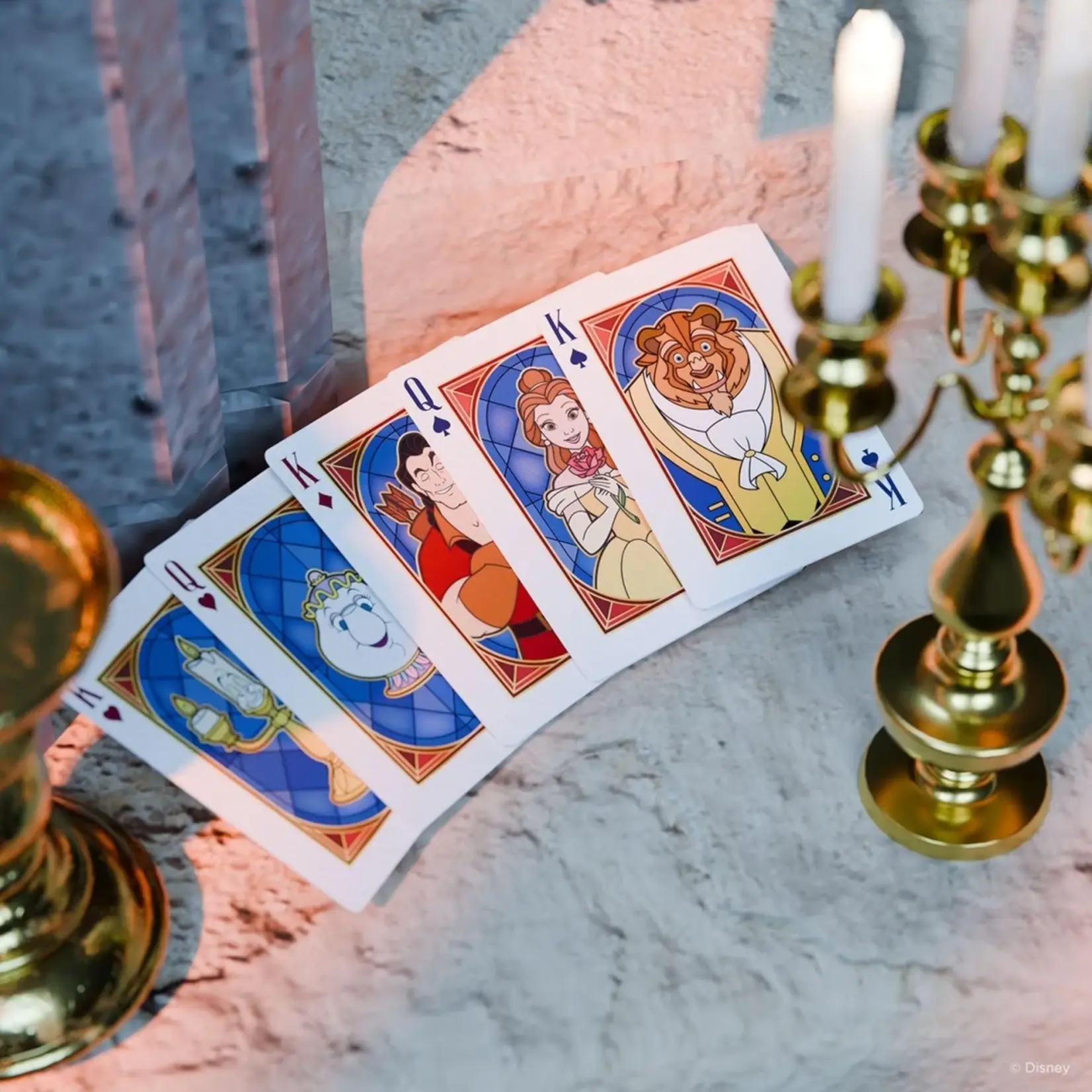 Bicycle Playing Cards: Bicycle: Disney Beauty and the Beast