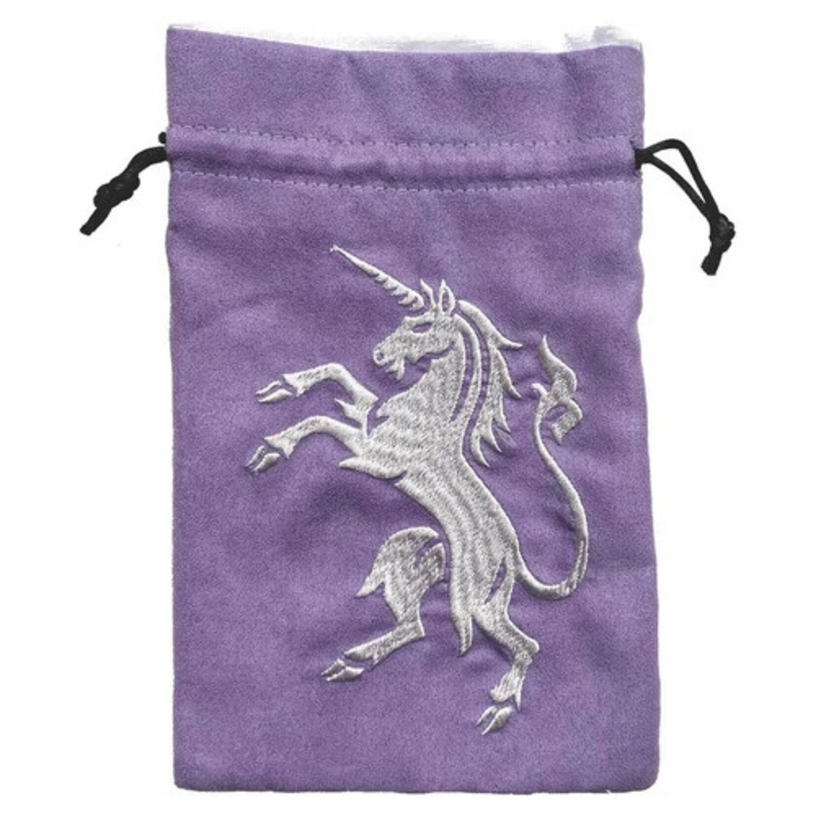 Black Oak Workshop Dice Bag: Heraldry: Unicorn