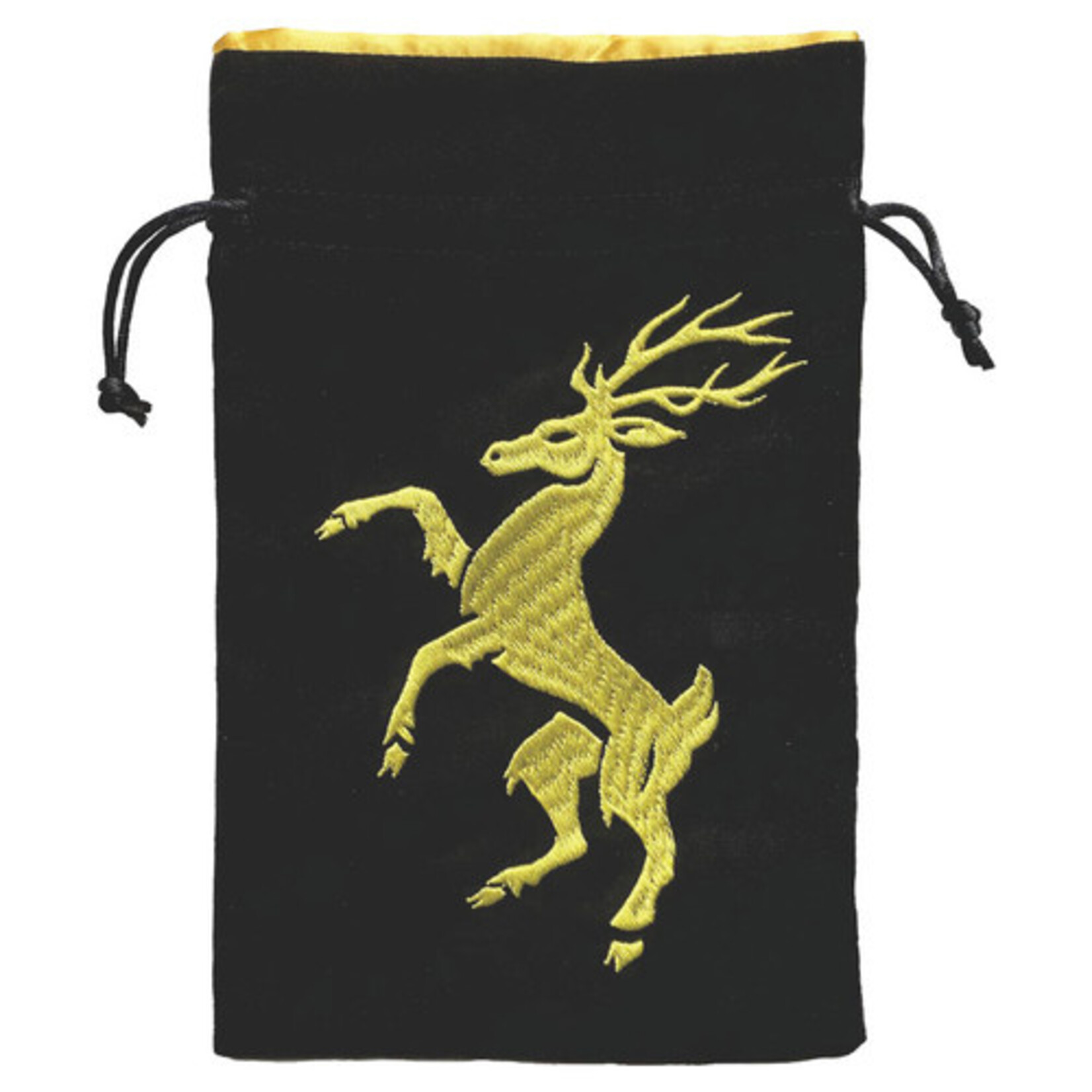 Black Oak Workshop Dice Bag: Heraldry: Stag