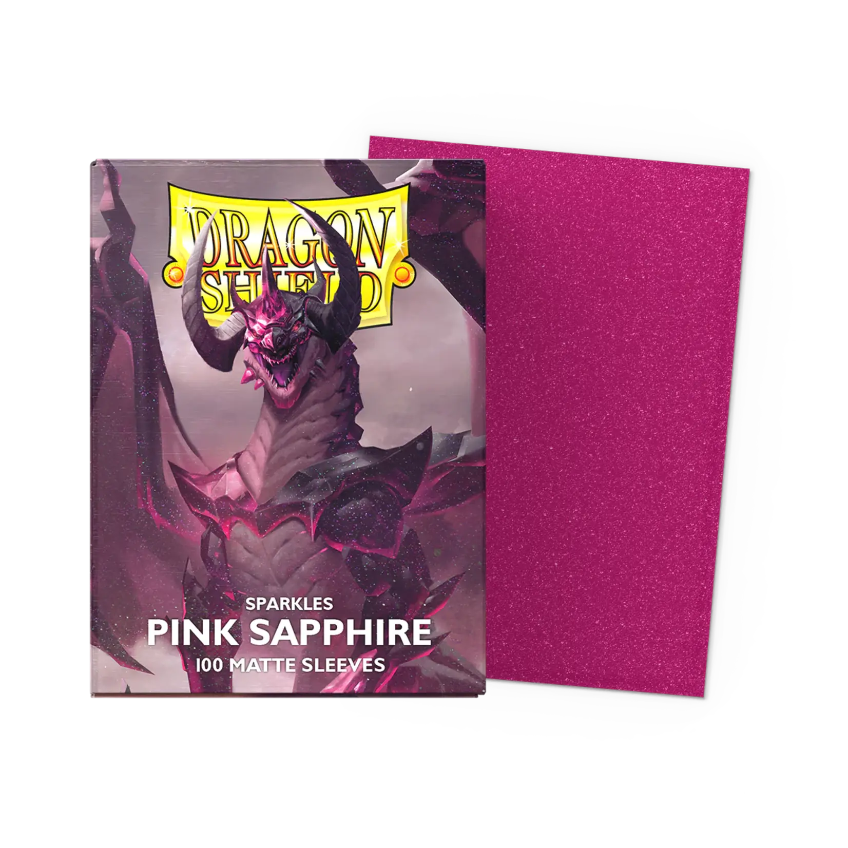 ARCANE TINMEN Dragon Shield: Matte: Pink Sapphire (100)