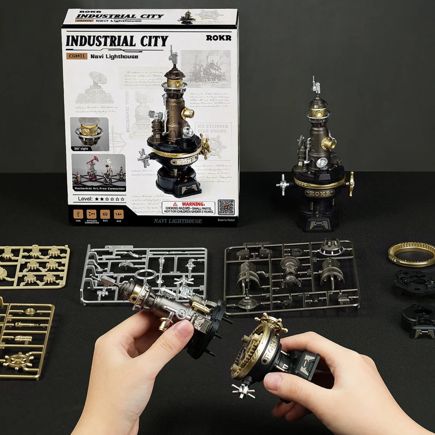 Robotime Rokr Navi Lighthouse