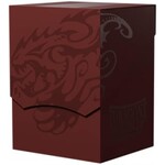ARCANE TINMEN Dragon Shield: Deck Shell - Blood Red/Black