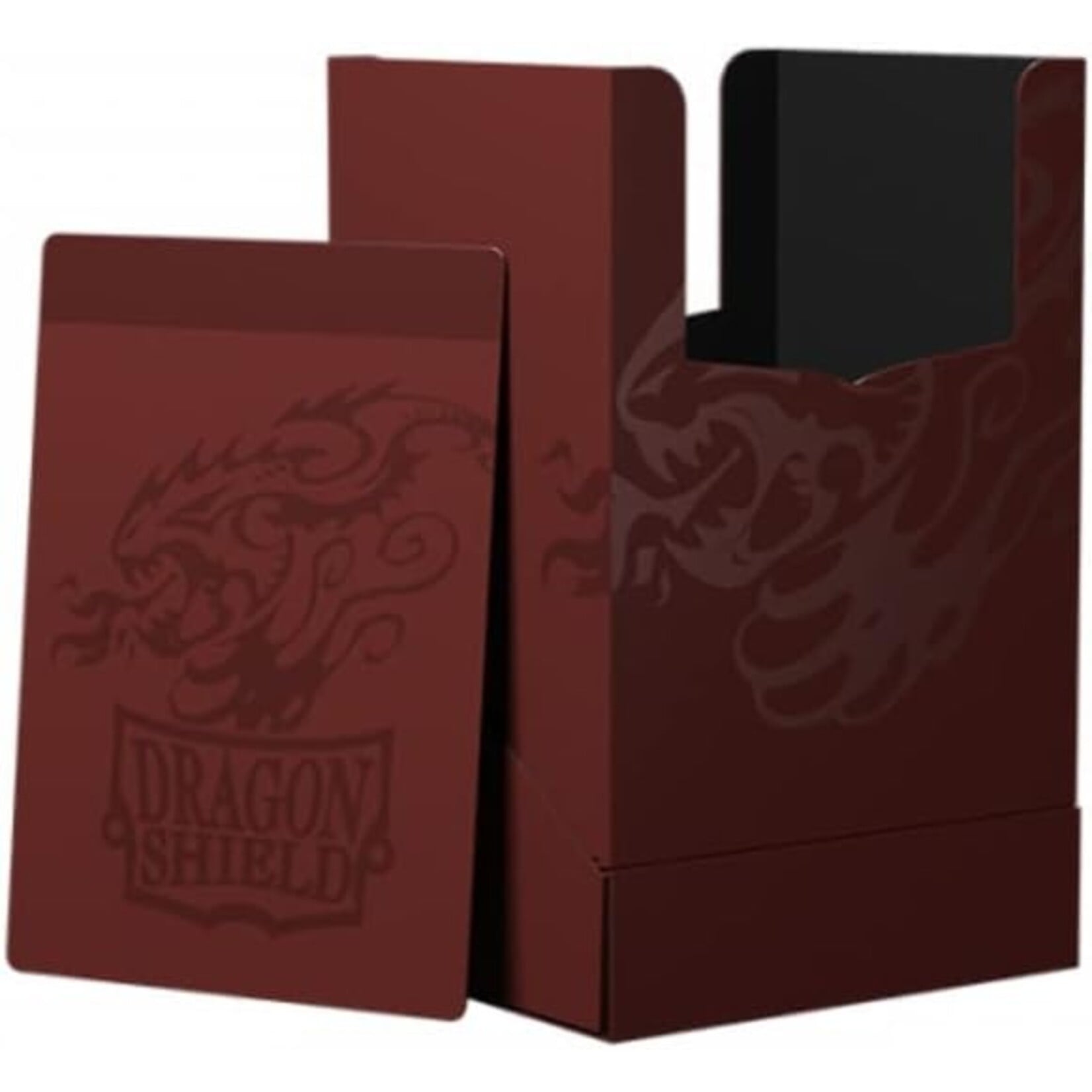 ARCANE TINMEN Dragon Shield: Deck Shell - Blood Red/Black