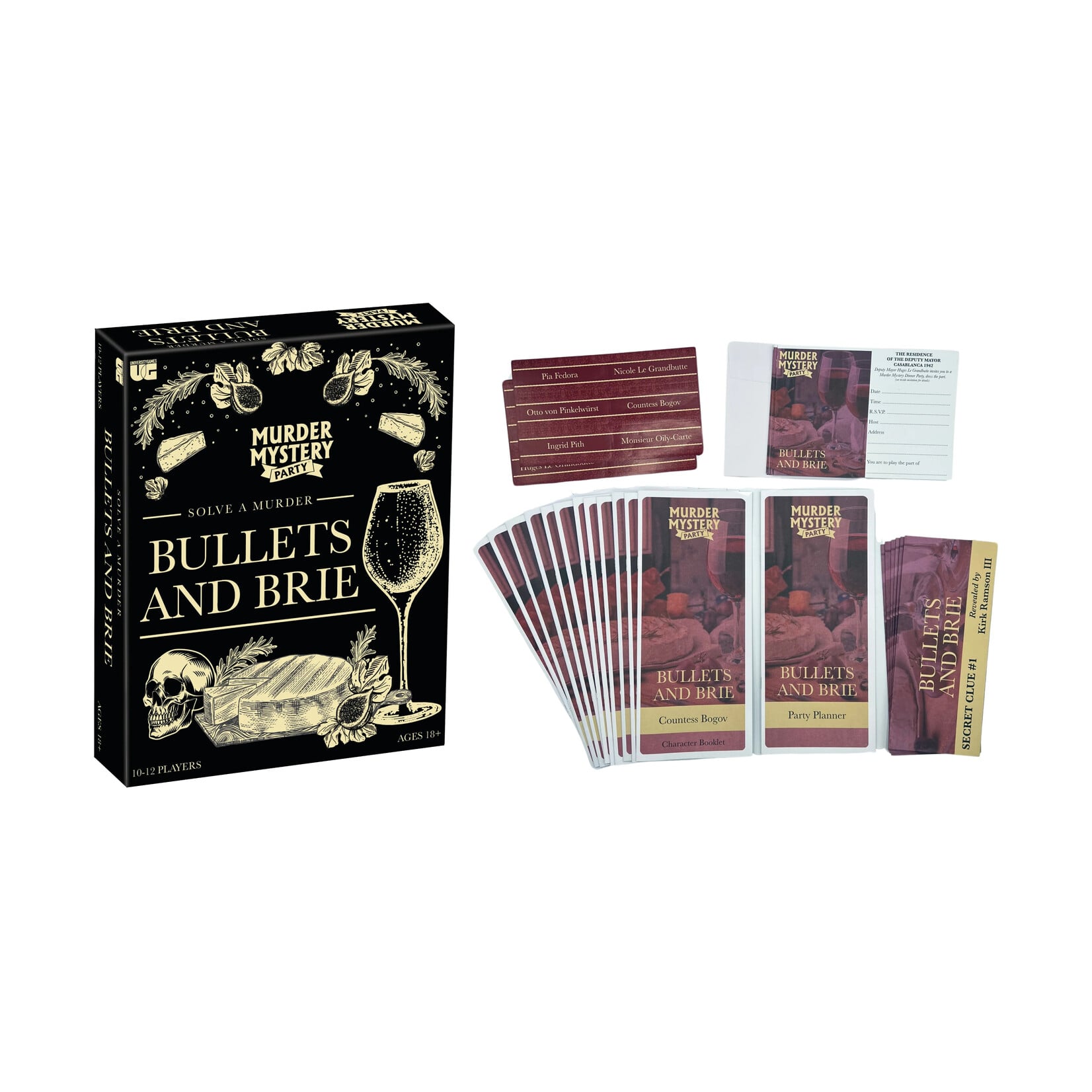 University Games Bullets & Brie