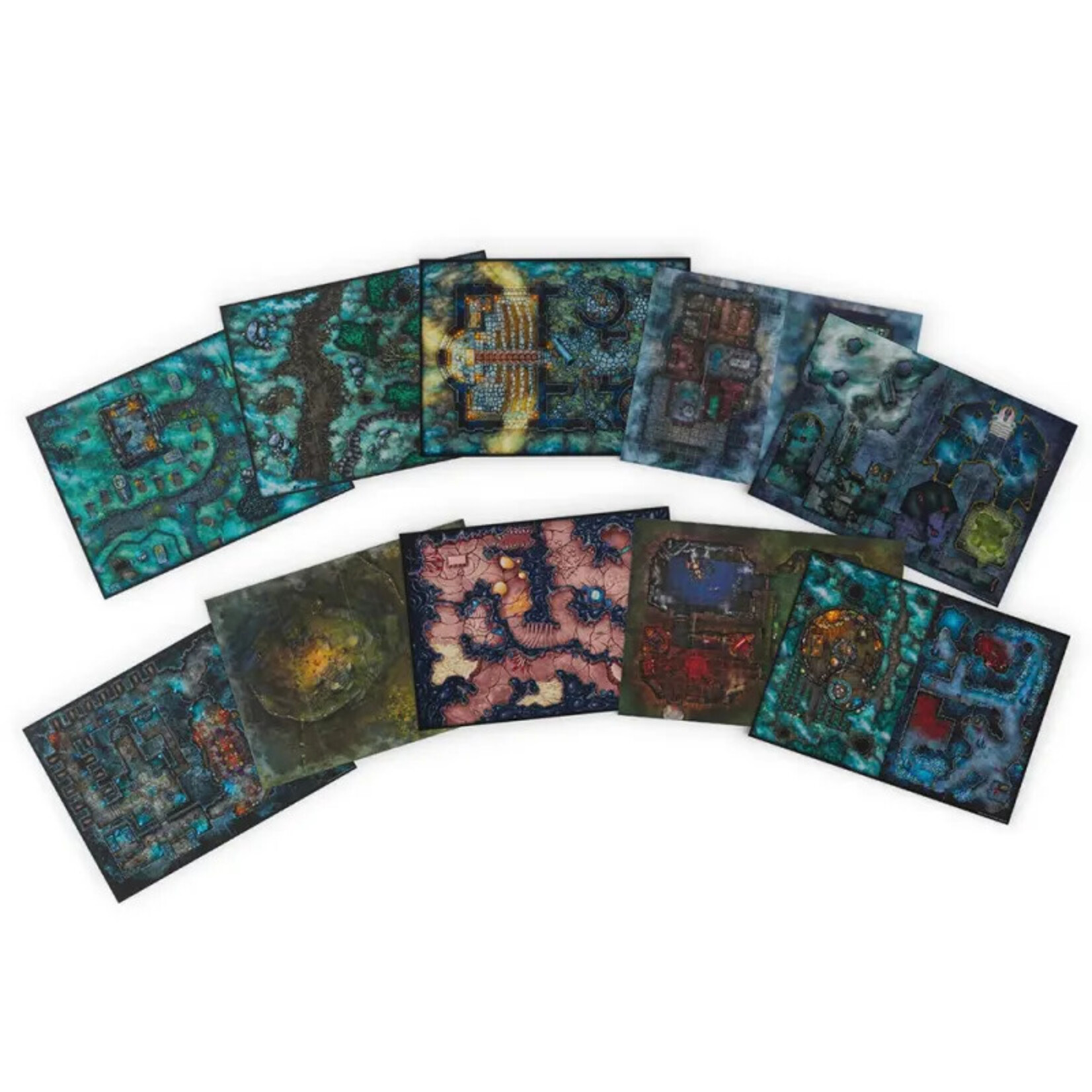 Wizards of the Coast D&D 2024 Ed. Ravenloft: The Horrors Within Map Pack