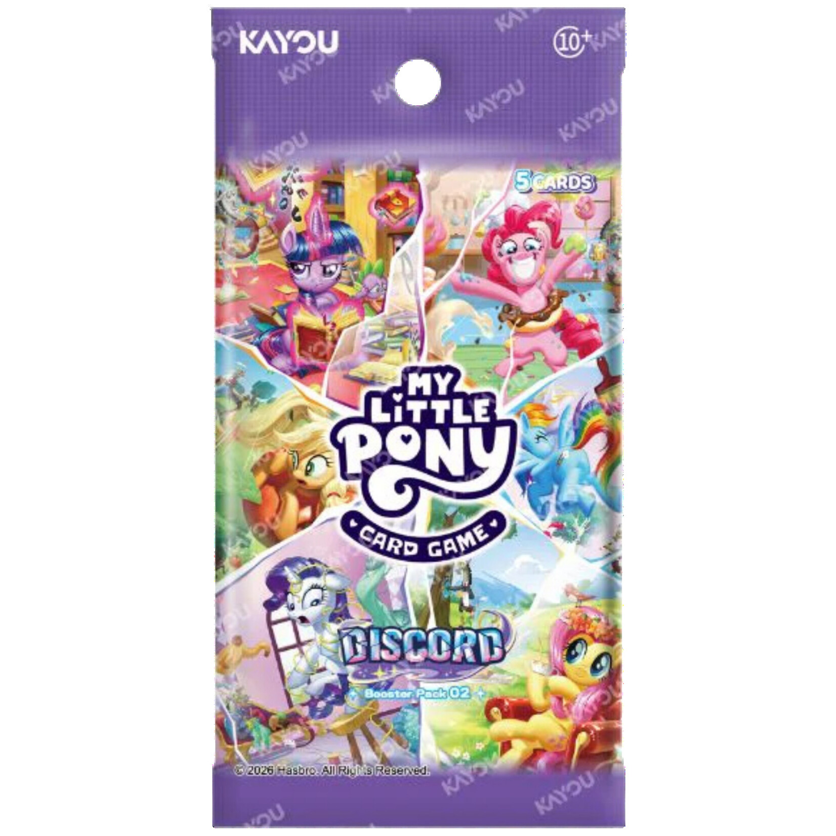 Kayou Trading Limited My Little Pony Card GAME TCG: Discord!!! Booster Pack