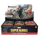 Wizards of the Coast MSH Marvel Super Heroes Play Booster Display