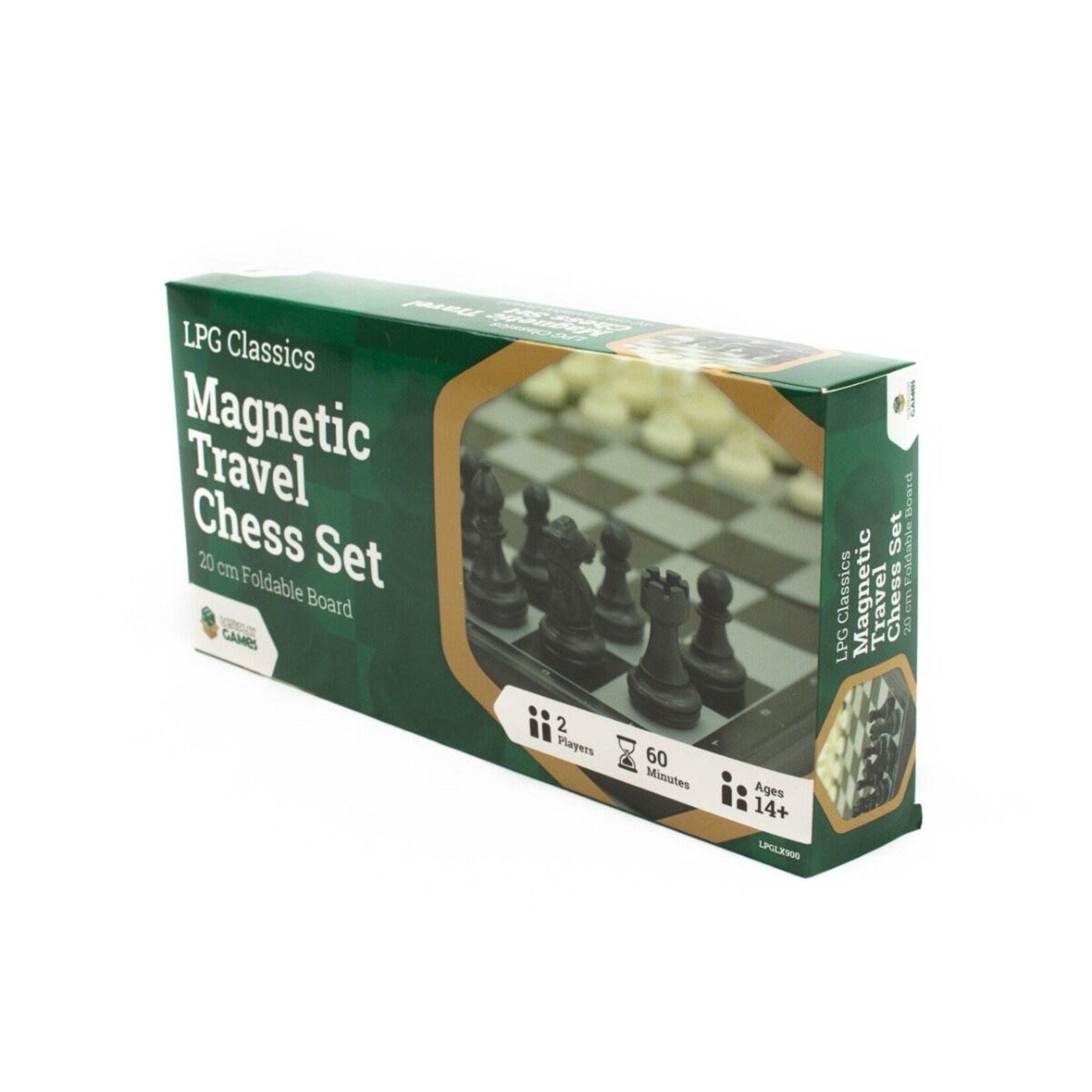 Family Classics LPG Classics: Plastic Magnetic Travel Chess Set - 20 cm Foldable Board