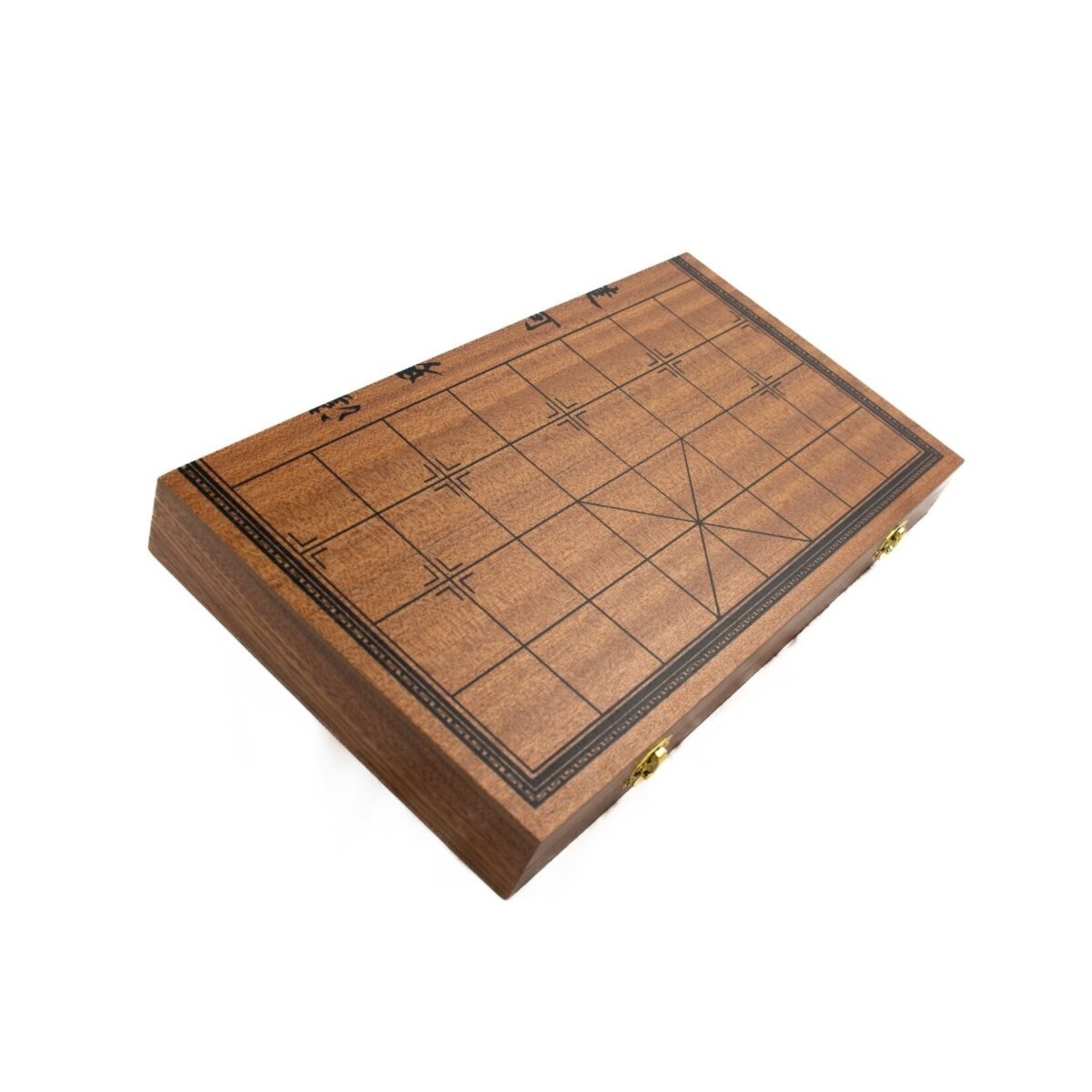 Family Classics LPG Classics: Wooden Chinese Chess Set - 35 cm Foldable Board
