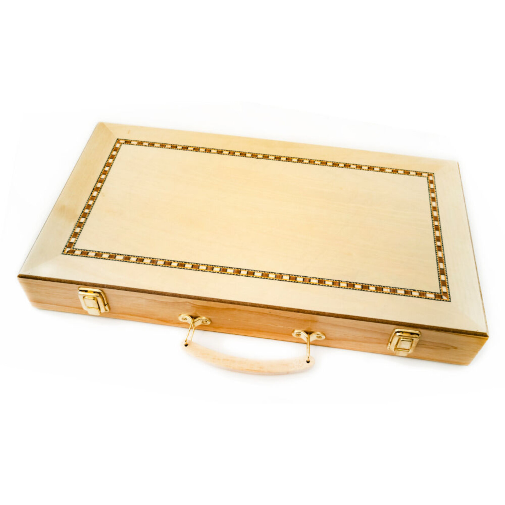 Family Classics LPG Classics: Wooden Folding Backgammon Case 45cm