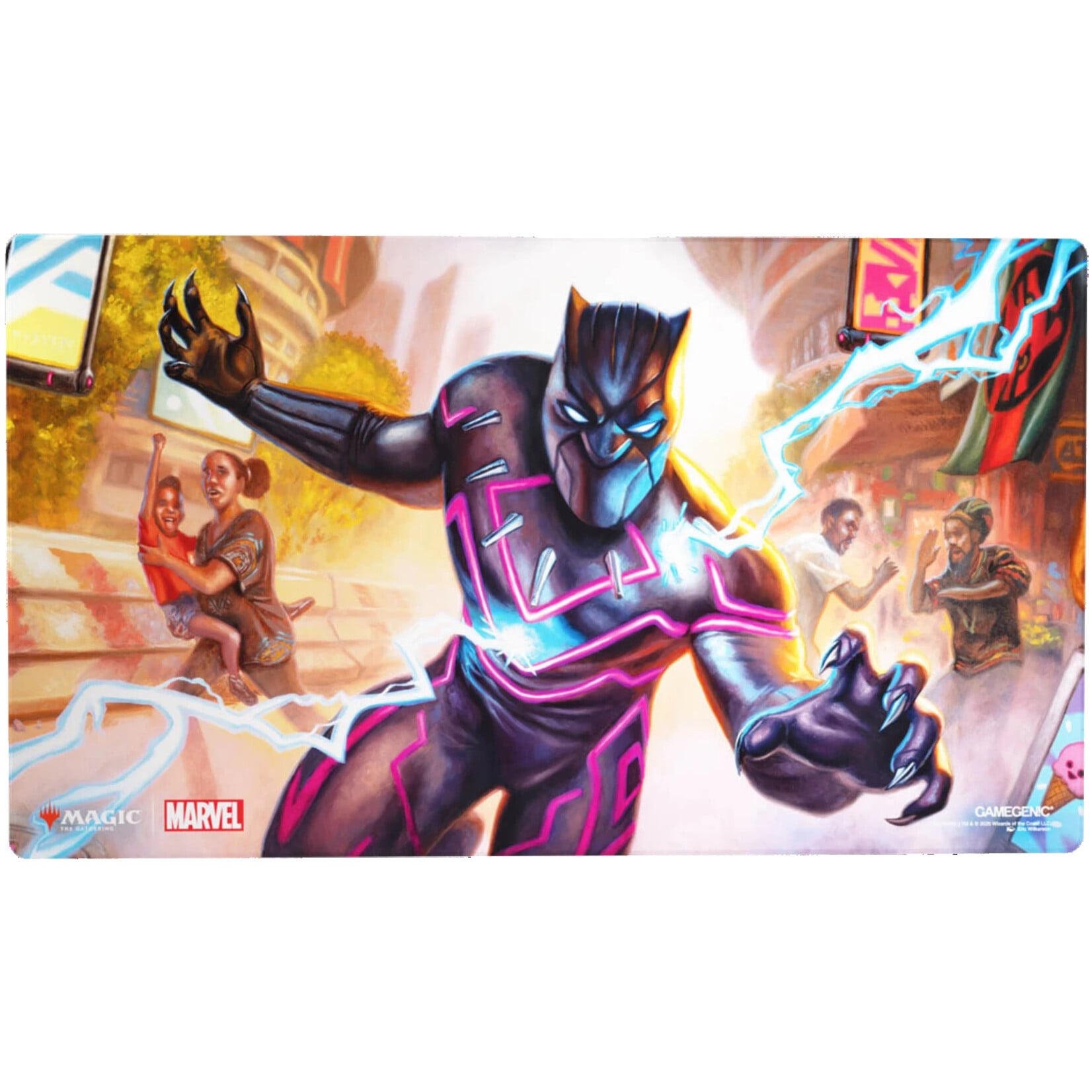 Ultra Pro MSH: Playmat Striking Black Panther