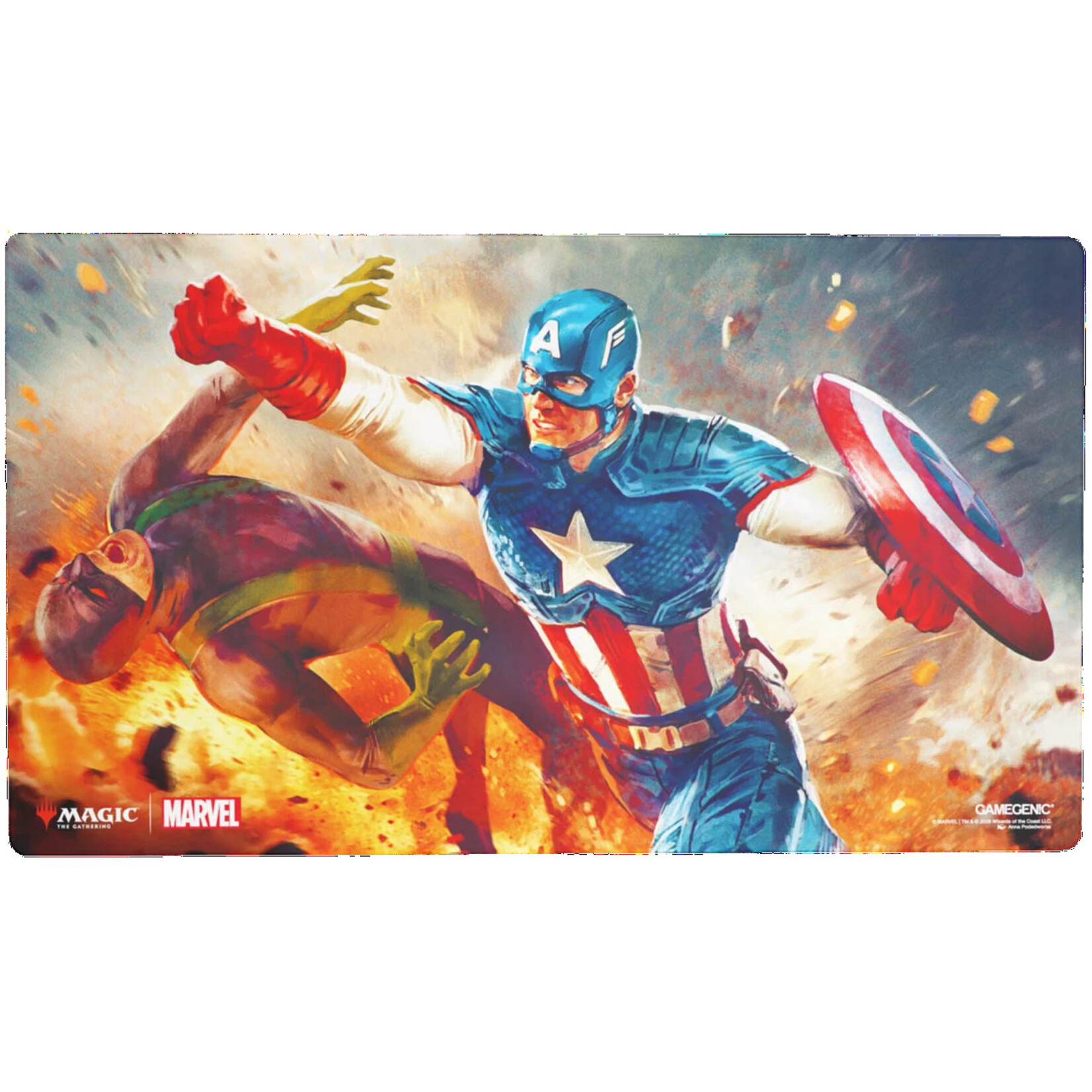 Ultra Pro MSH Playmat: Captain America