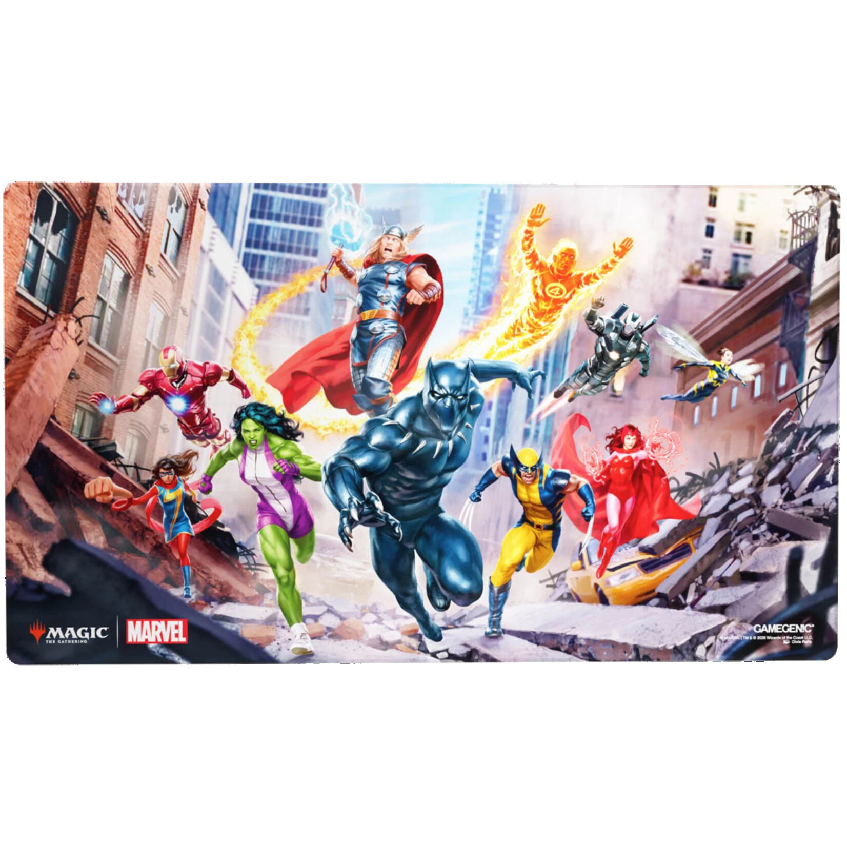 Ultra Pro MSH Playmat: Marvel Super Heros