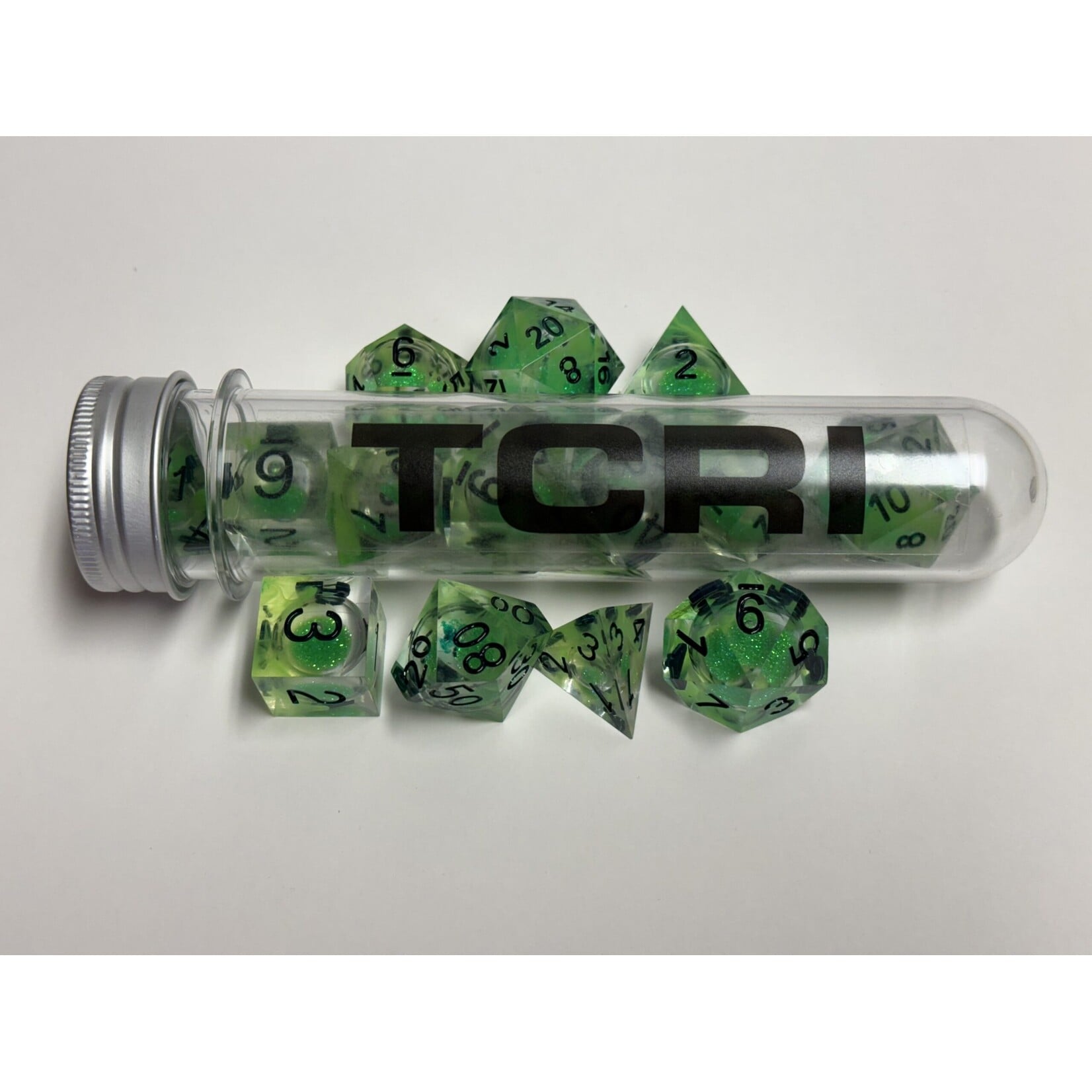 Palladium Books Teenage Mutant Ninja Turtles RPG: Mutagen Green Dice Set