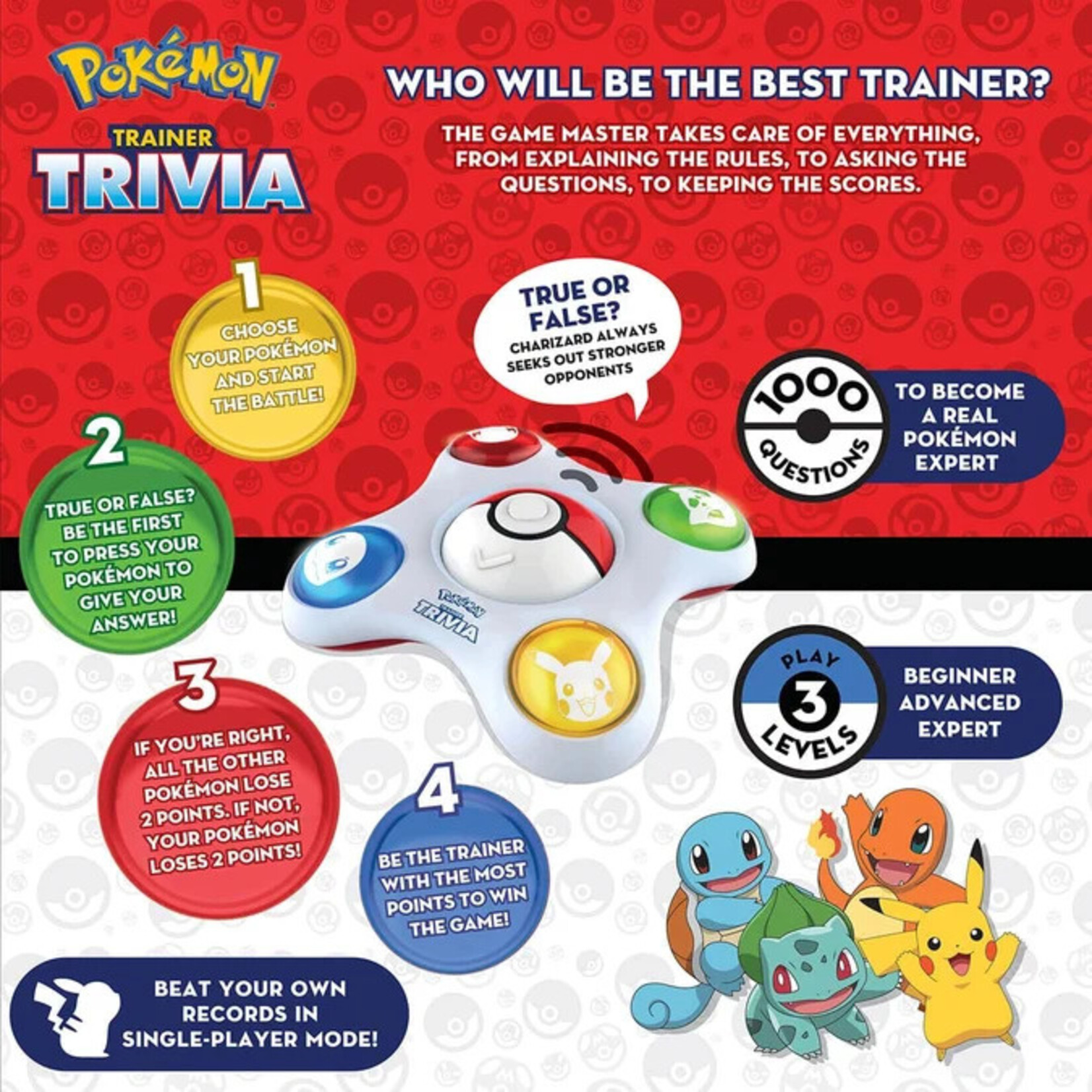 Ultra Pro Pokemon Trainer: Trivia