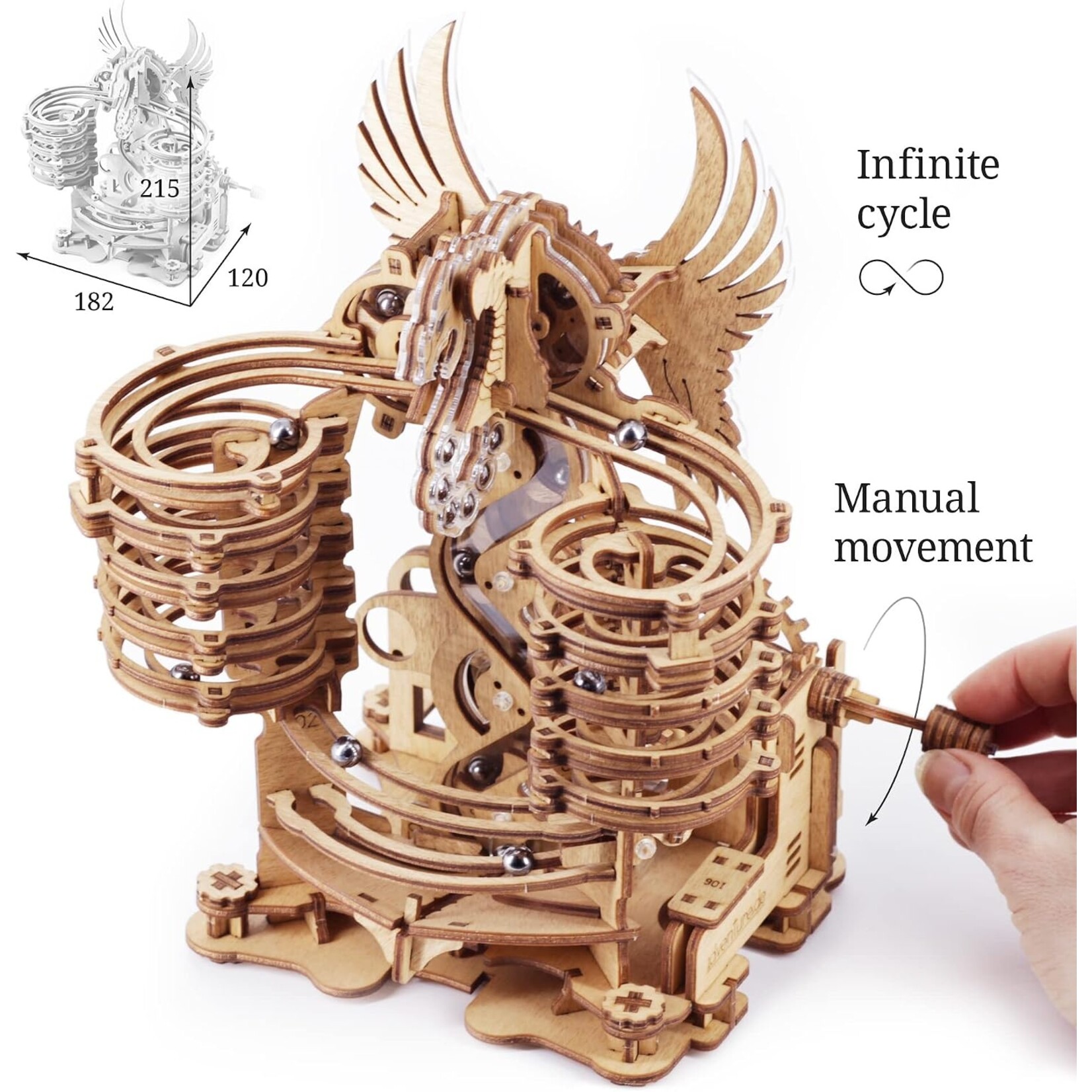 iDventure GmbH Cluebox: Marble Run Dragon