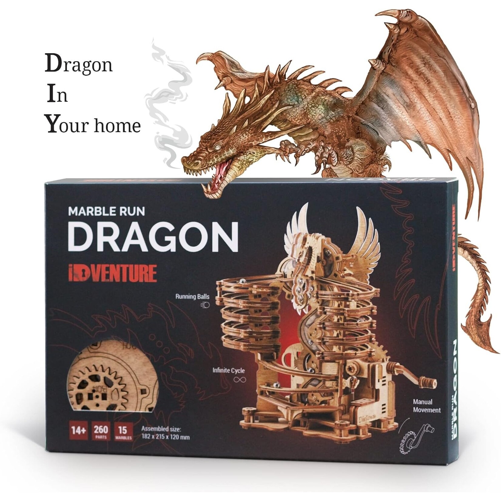 iDventure GmbH Cluebox: Marble Run Dragon