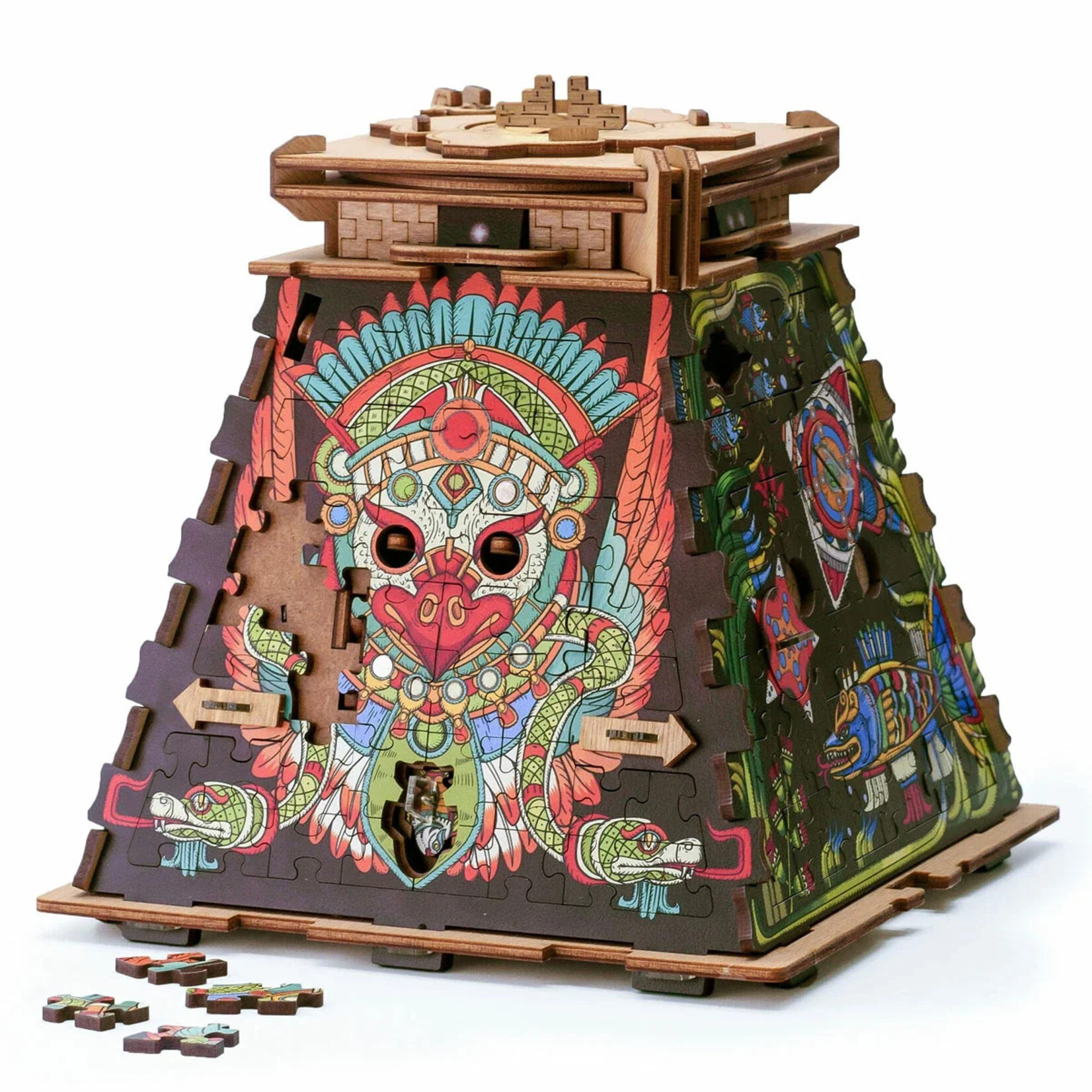 iDventure GmbH Cluebox: Cluepuzzle: the Sun Pyramid